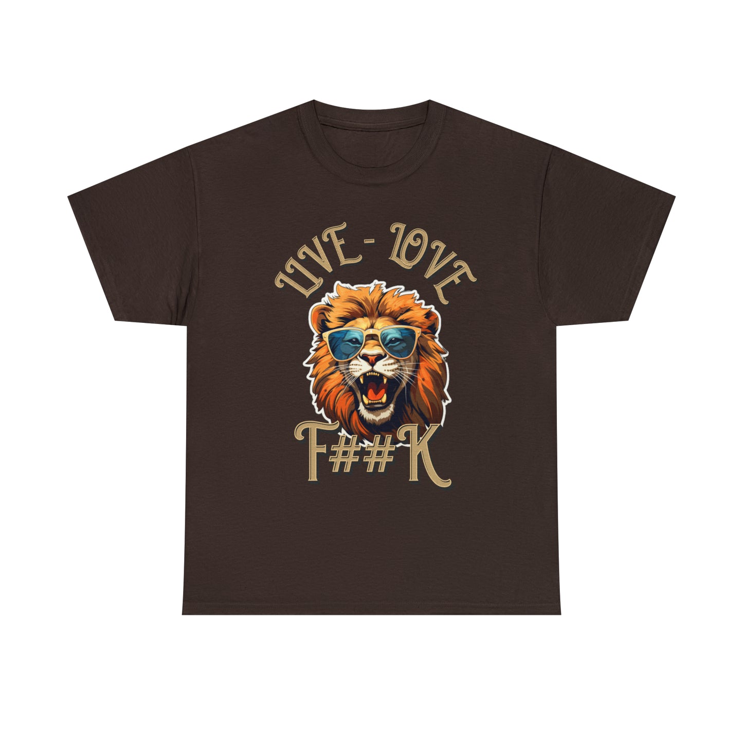Unisex Lion Heavy Cotton Tee