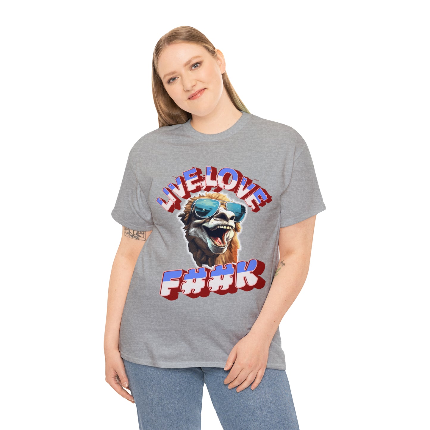 Unisex happy camel Heavy Cotton Tee