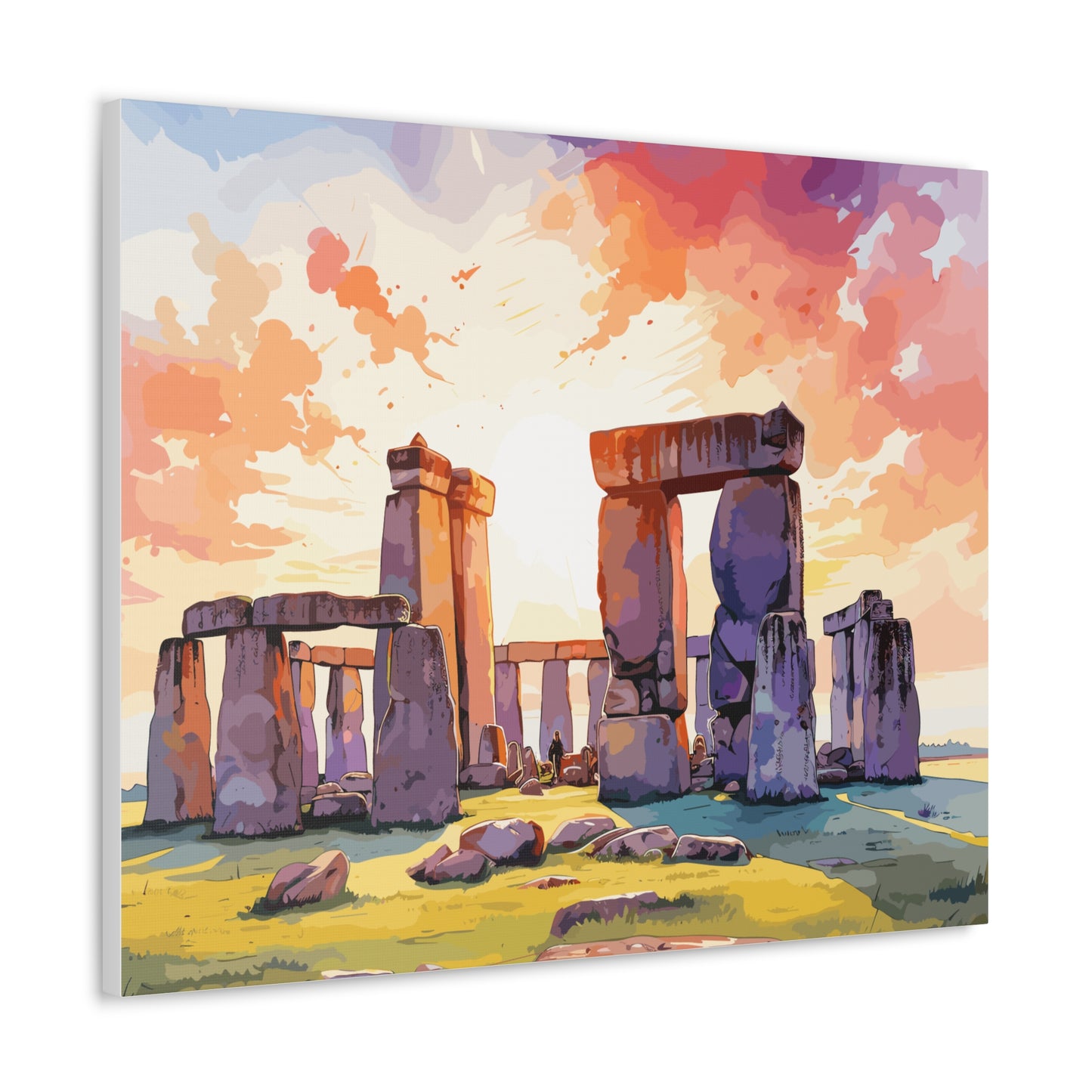 Stone sunrise, Canvas Gallery Wraps