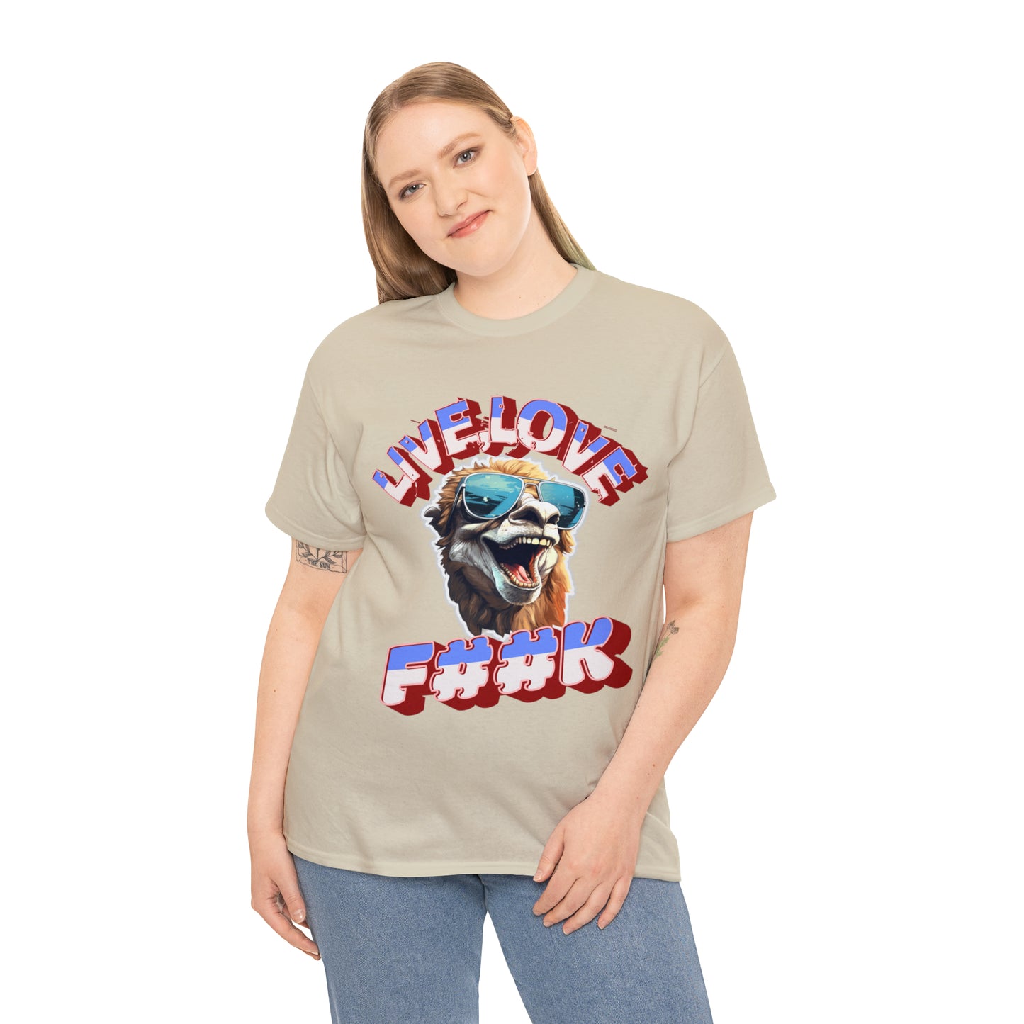 Unisex happy camel Heavy Cotton Tee
