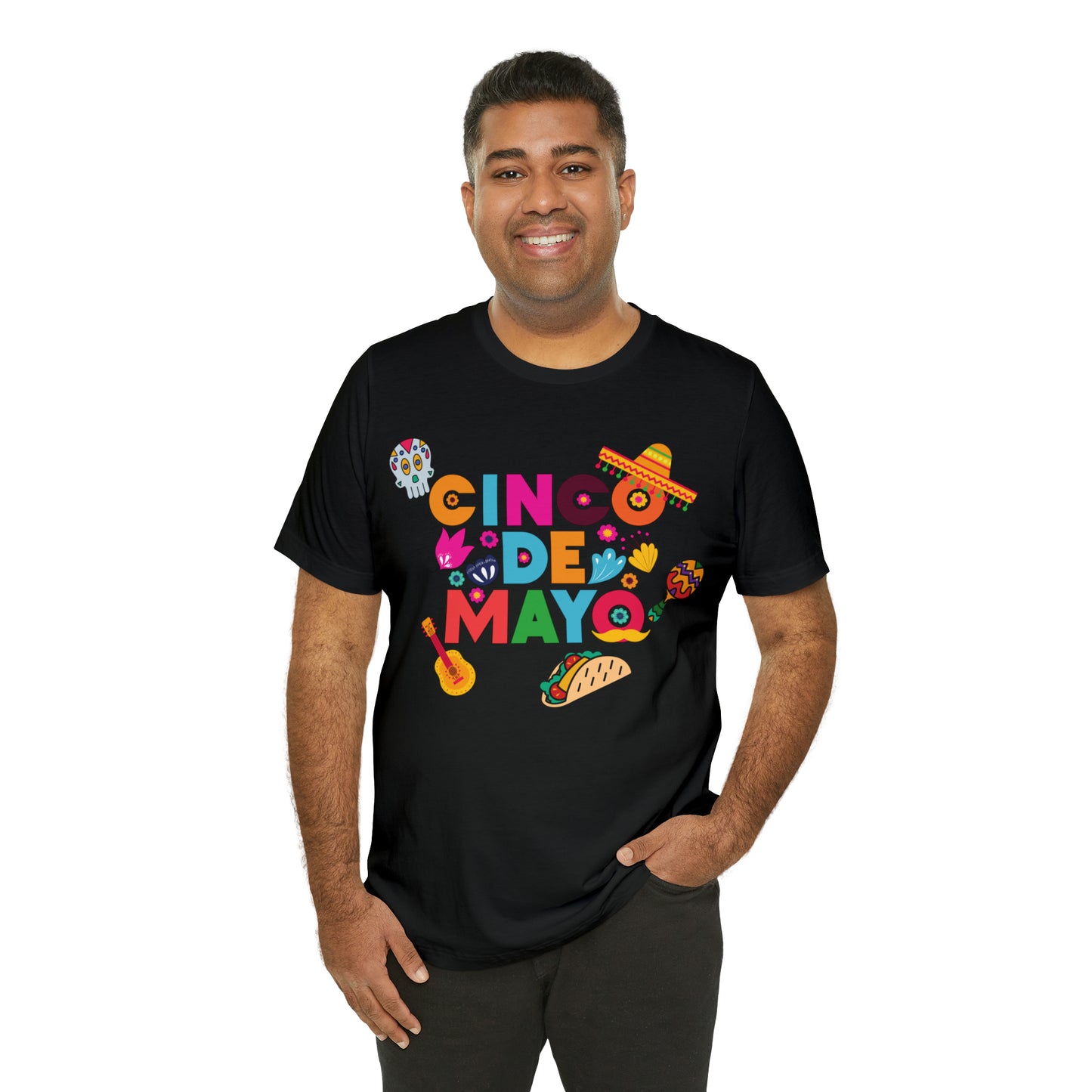 Unisex Cinco de Mayo Jersey Short Sleeve Tee