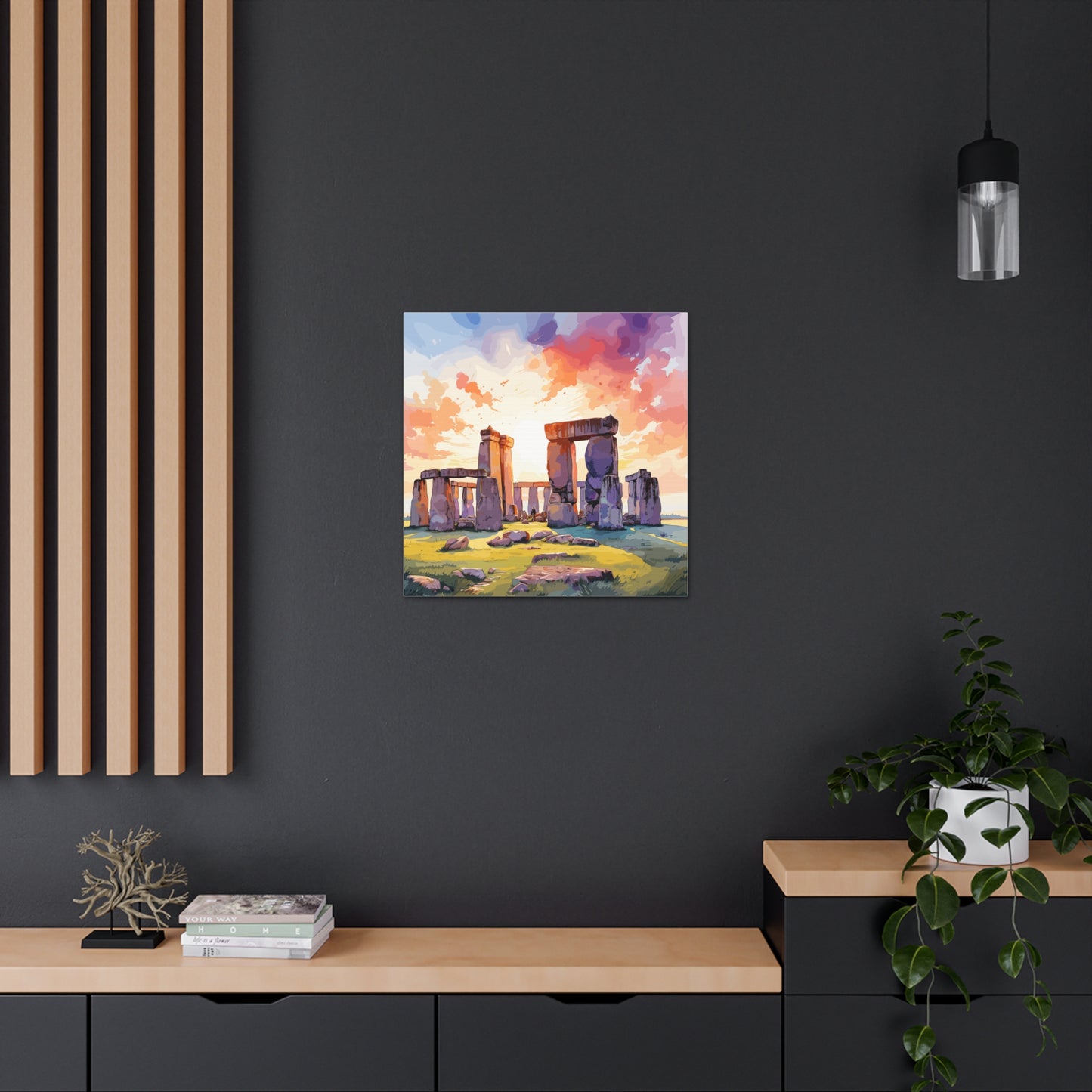 Stone sunrise, Canvas Gallery Wraps