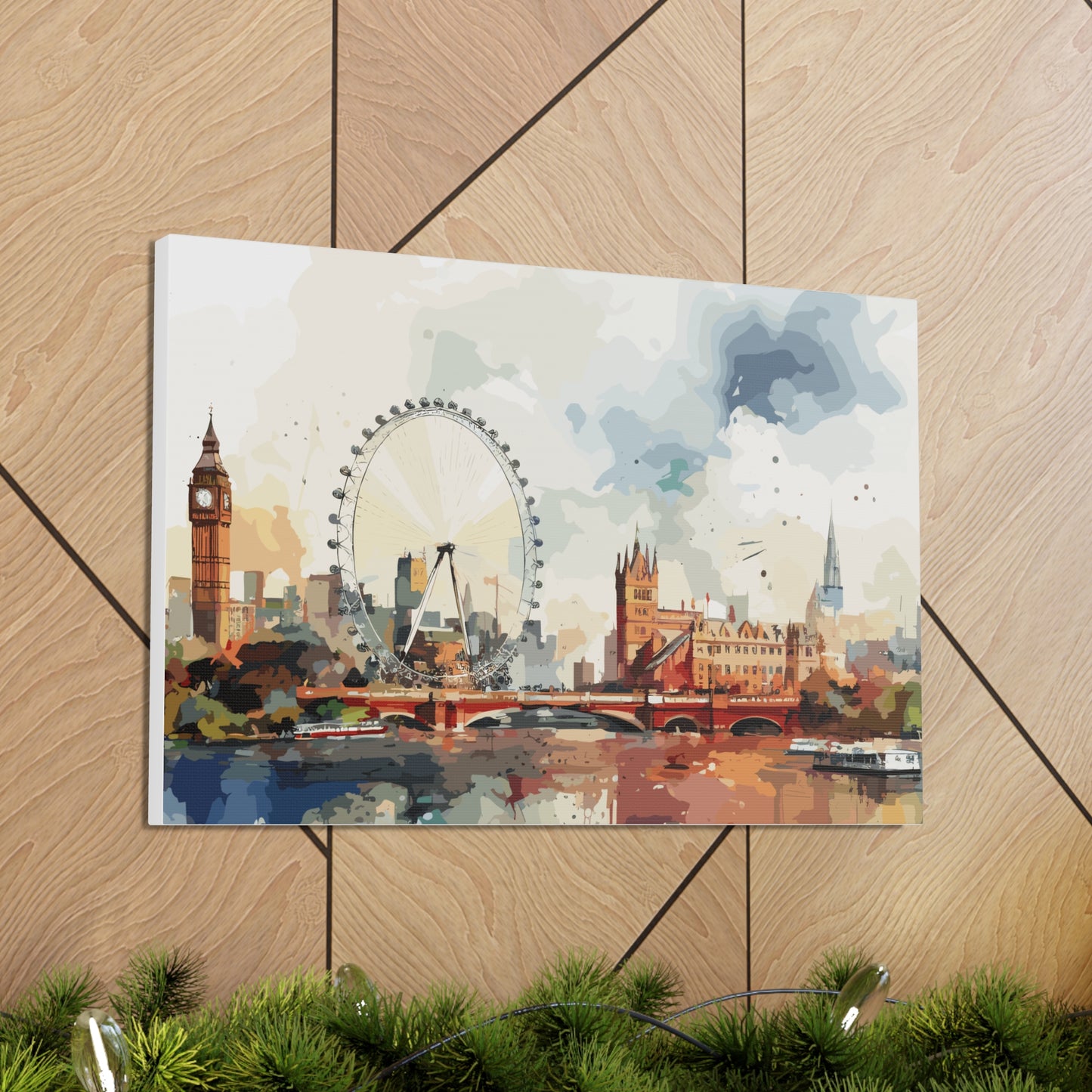 London skyline, Canvas Gallery Wraps