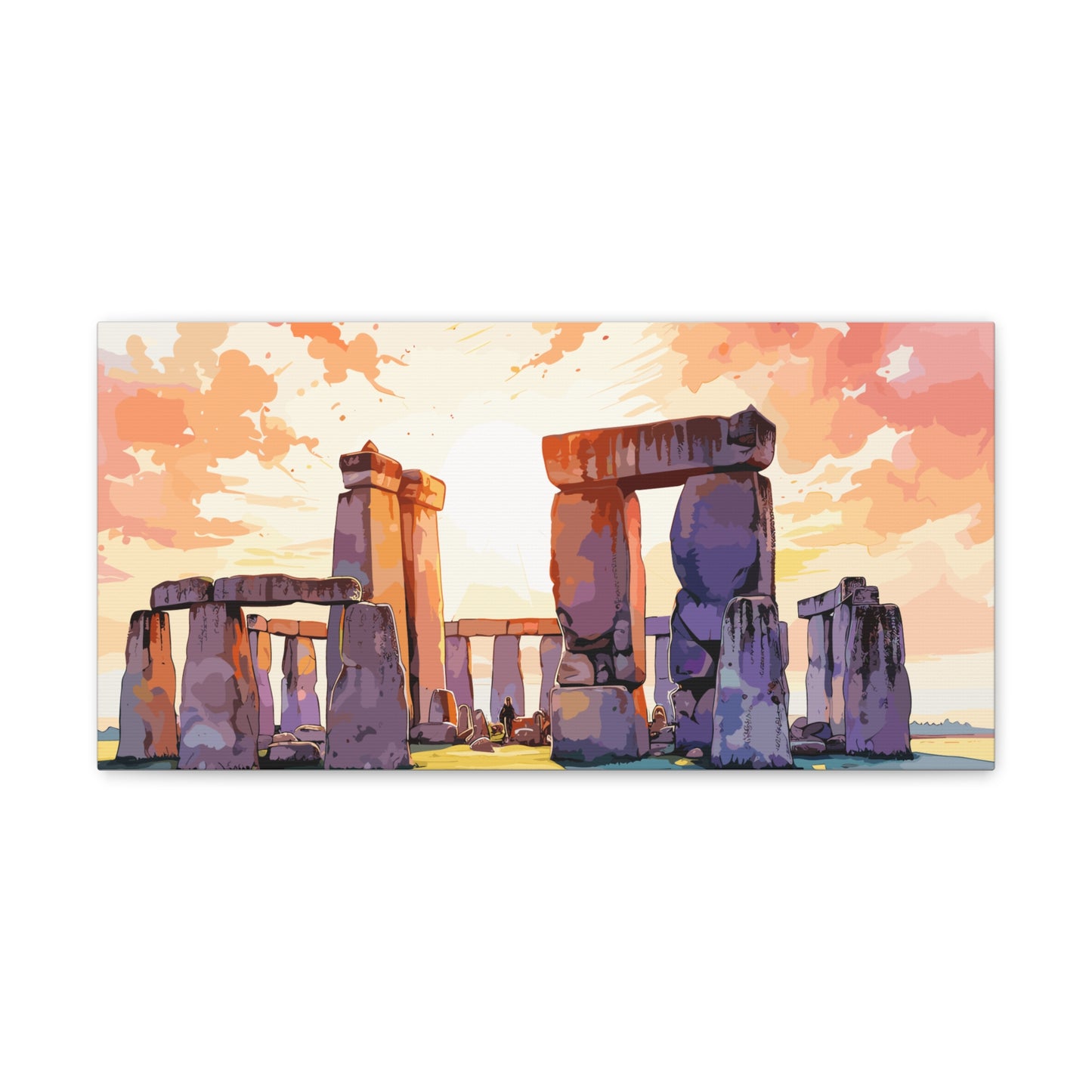 Stone sunrise, Canvas Gallery Wraps