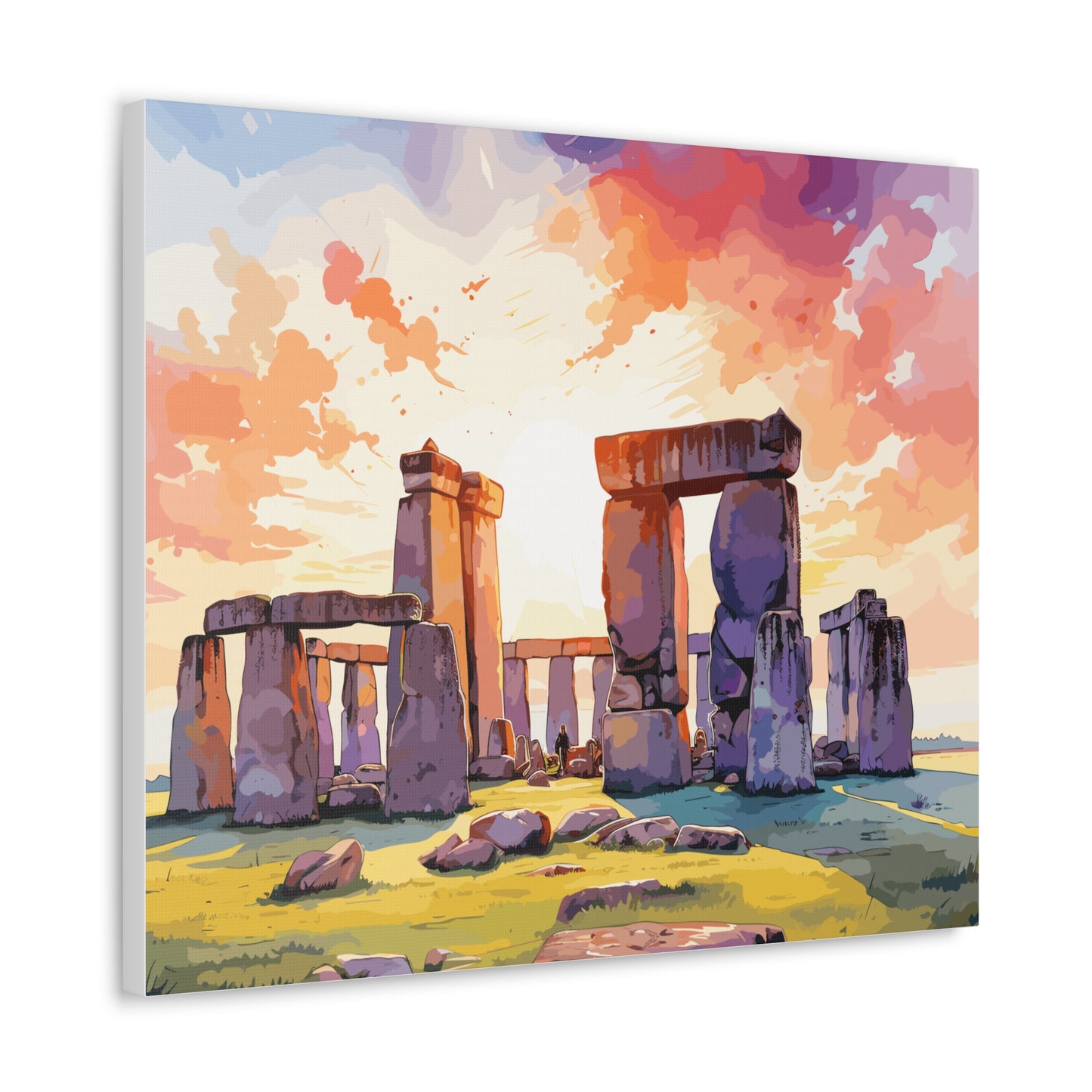 Stone sunrise, Canvas Gallery Wraps