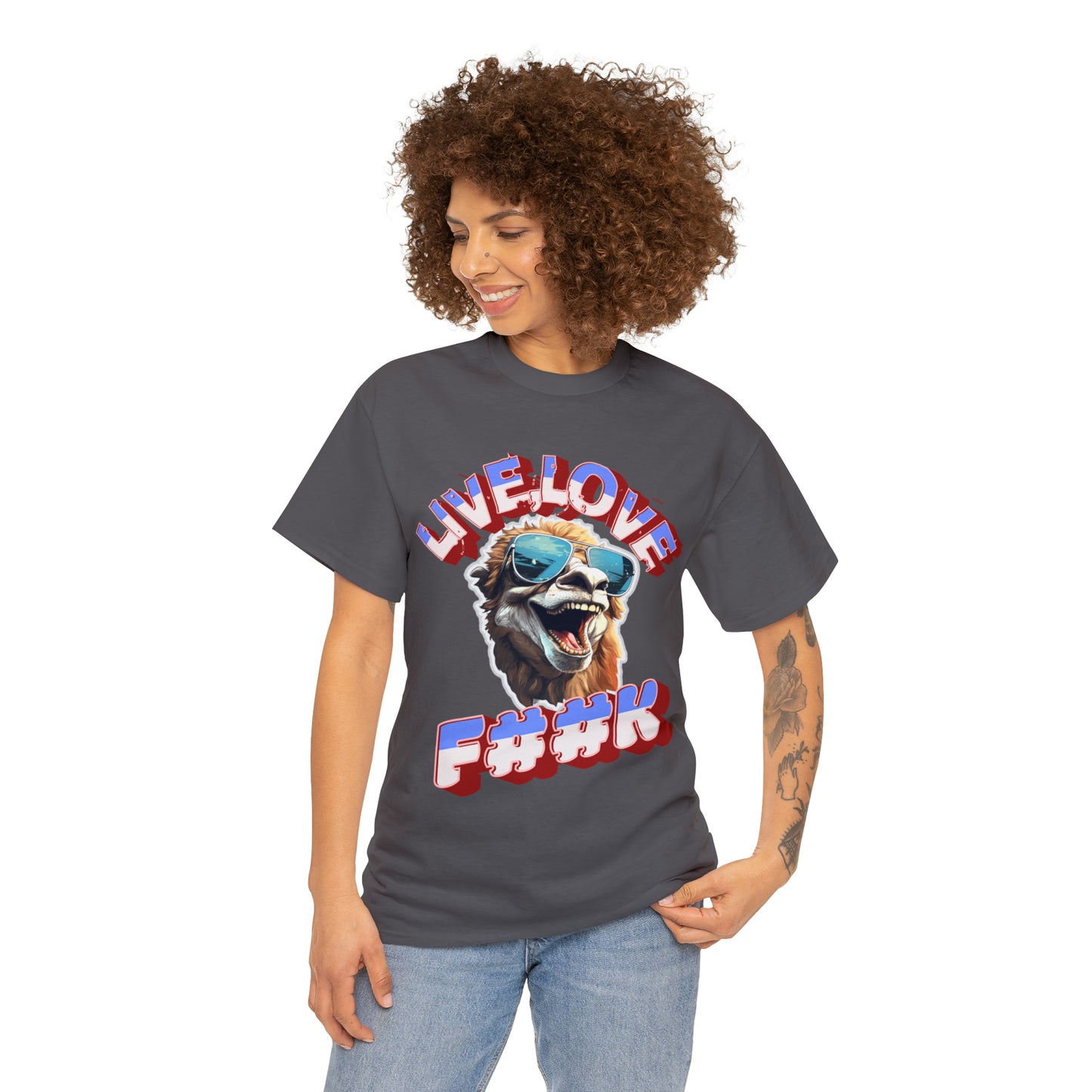 Unisex happy camel Heavy Cotton Tee