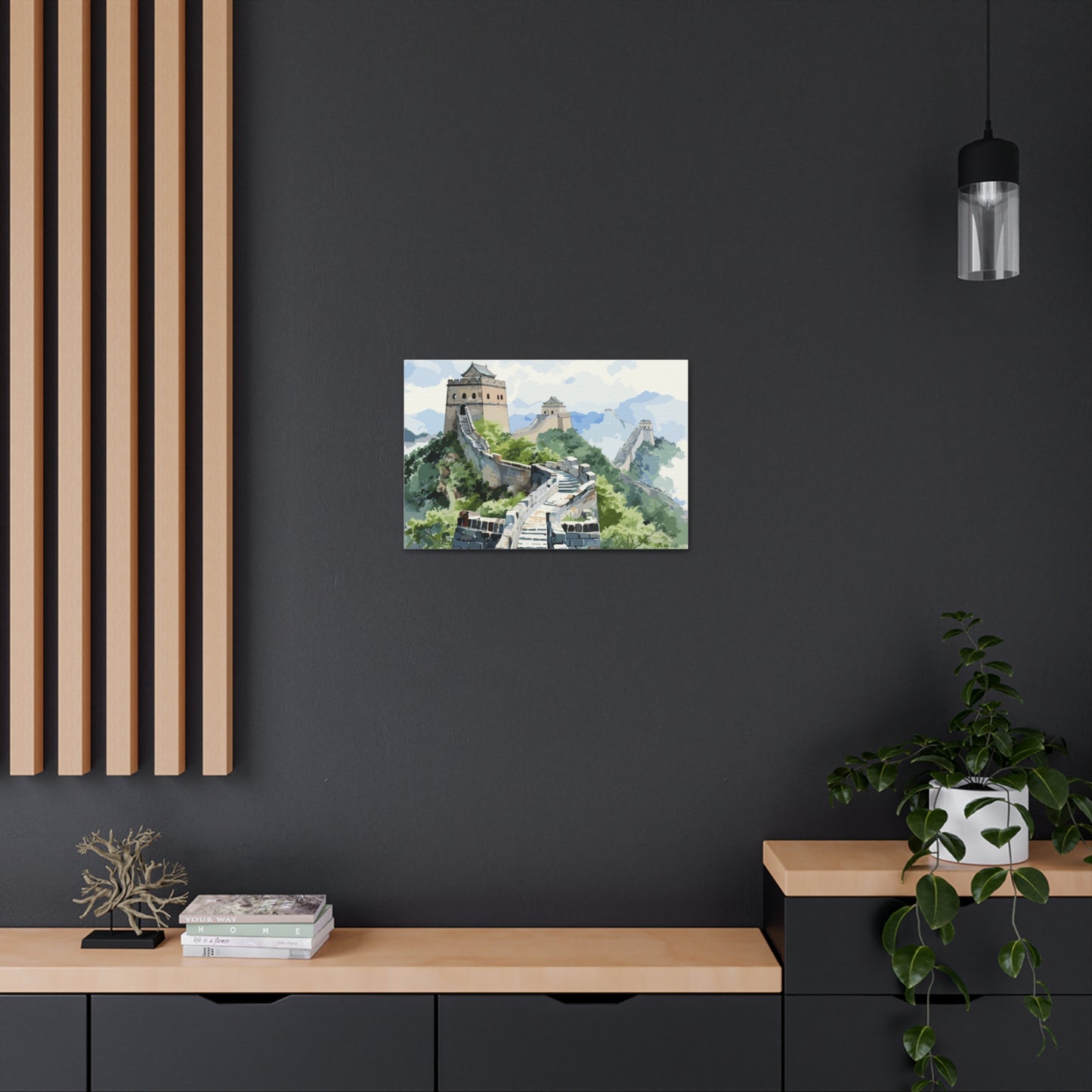 Great Wall Of China, canvas wrap