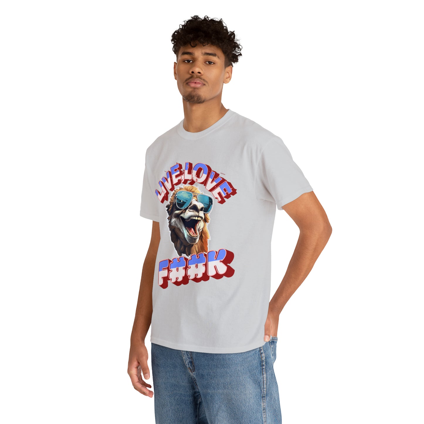 Unisex happy camel Heavy Cotton Tee