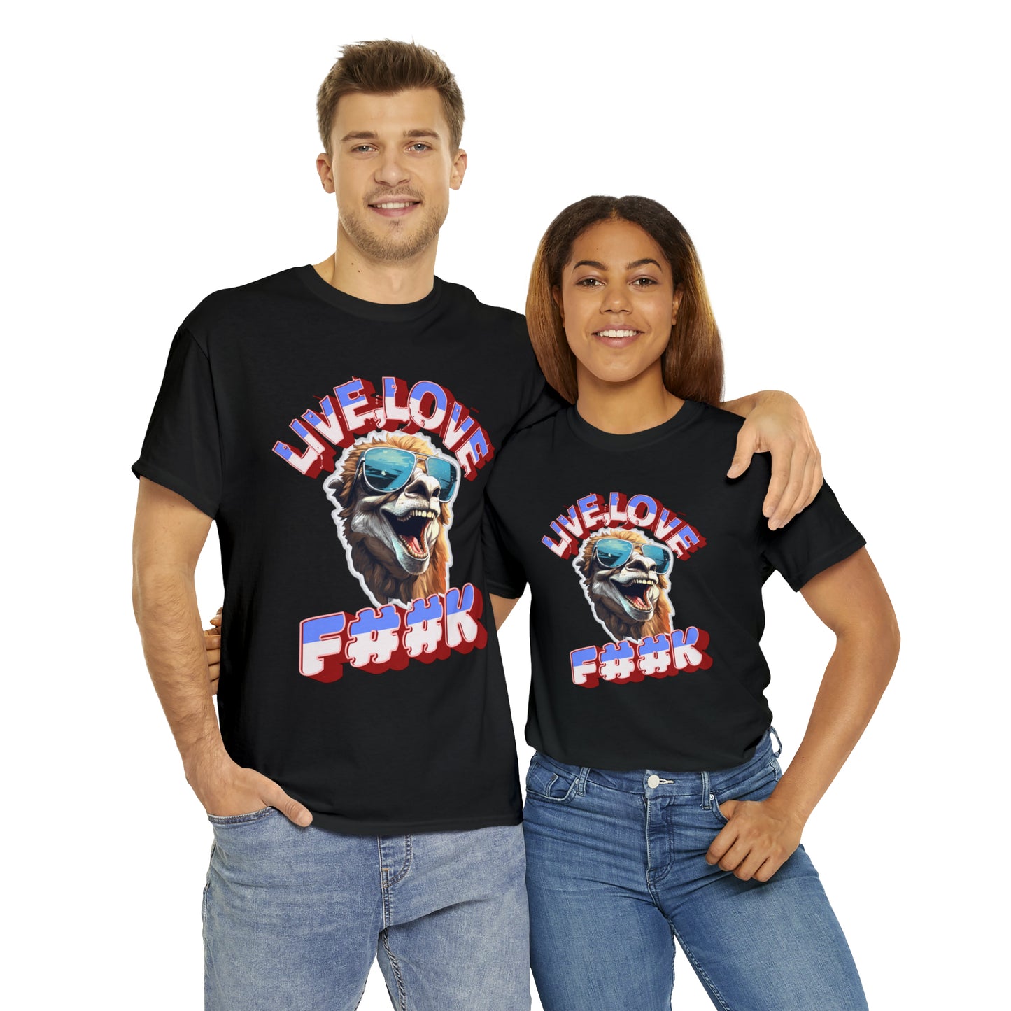 Unisex happy camel Heavy Cotton Tee