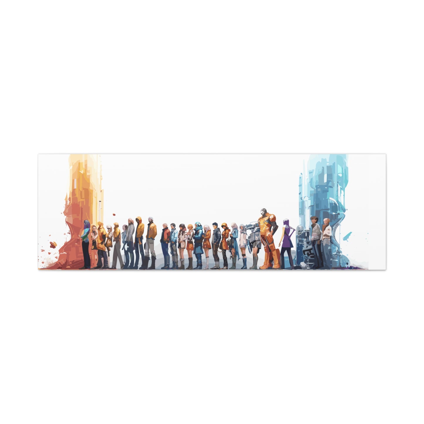 Canvas post office Gallery Wraps