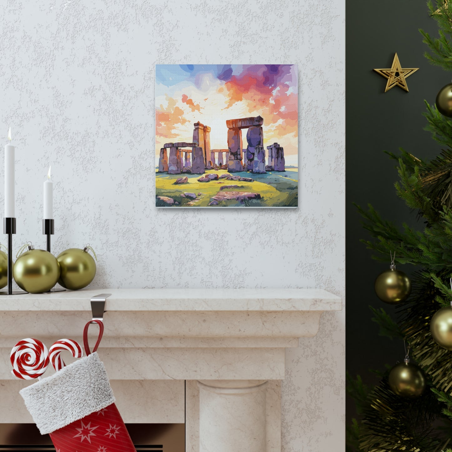 Stone sunrise, Canvas Gallery Wraps