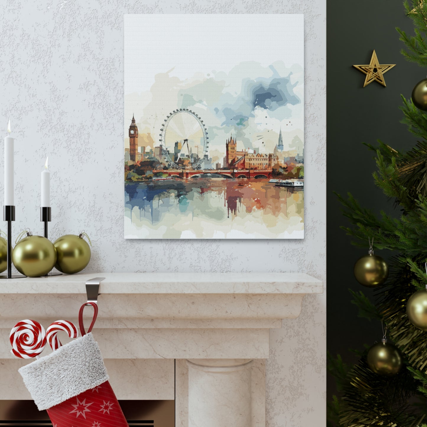 London skyline, Canvas Gallery Wraps