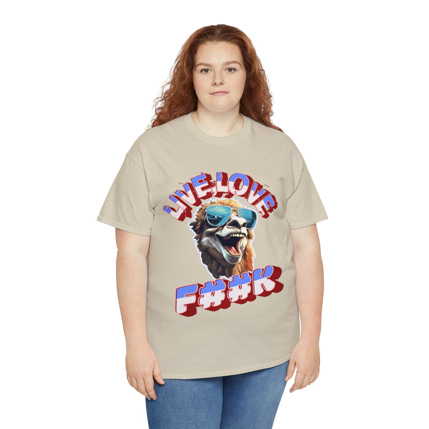 Unisex happy camel Heavy Cotton Tee