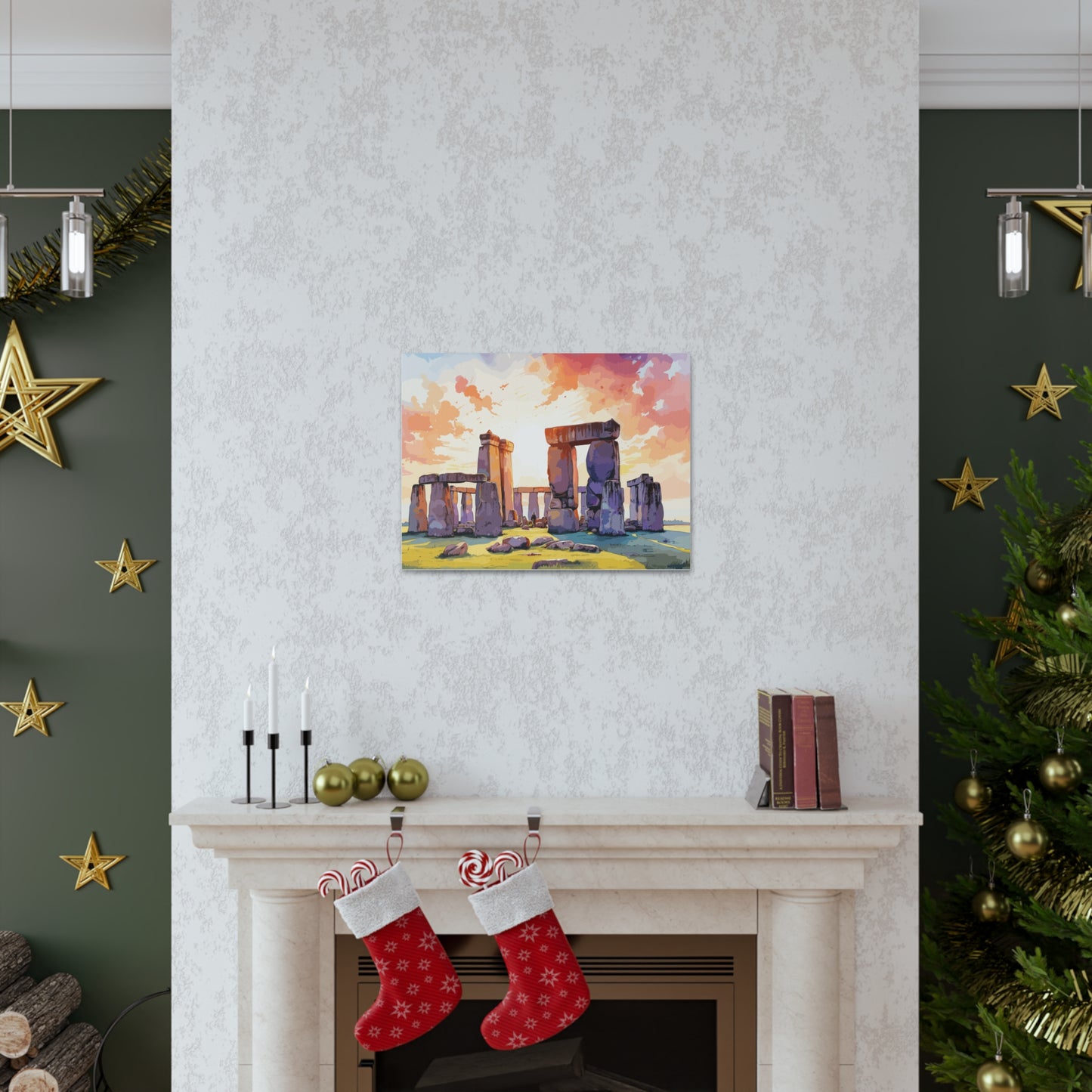 Stone sunrise, Canvas Gallery Wraps