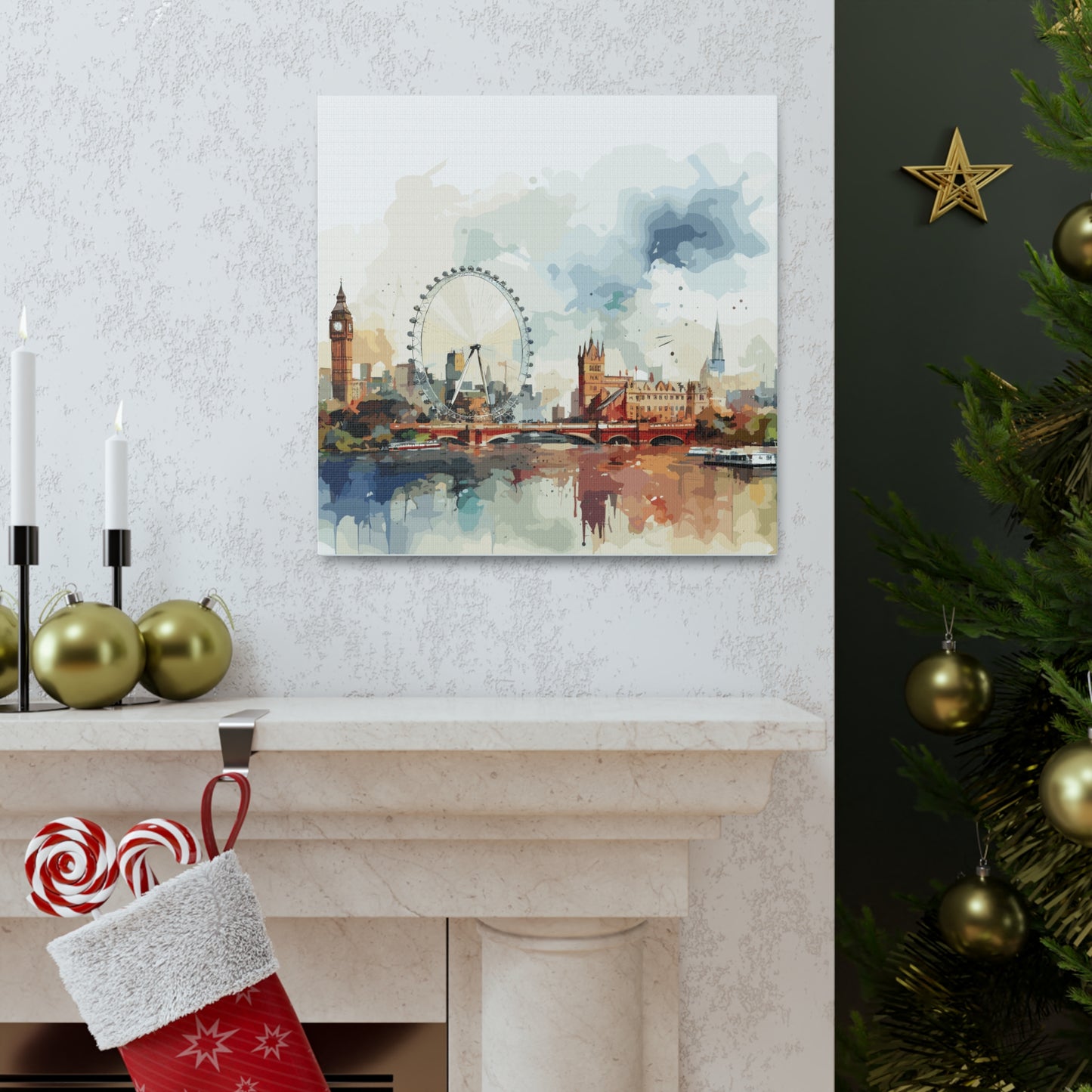 London skyline, Canvas Gallery Wraps