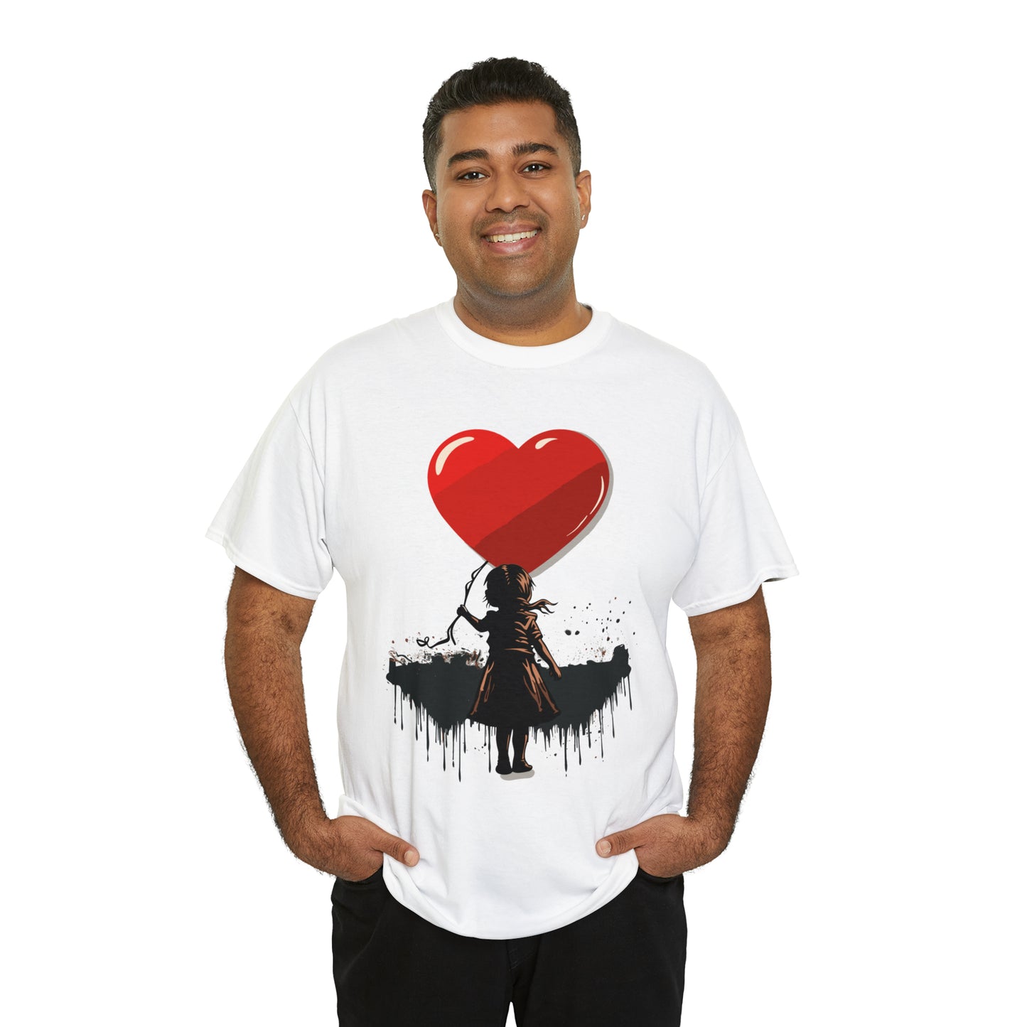 Unisex Love not war collection Heavy Cotton Tee