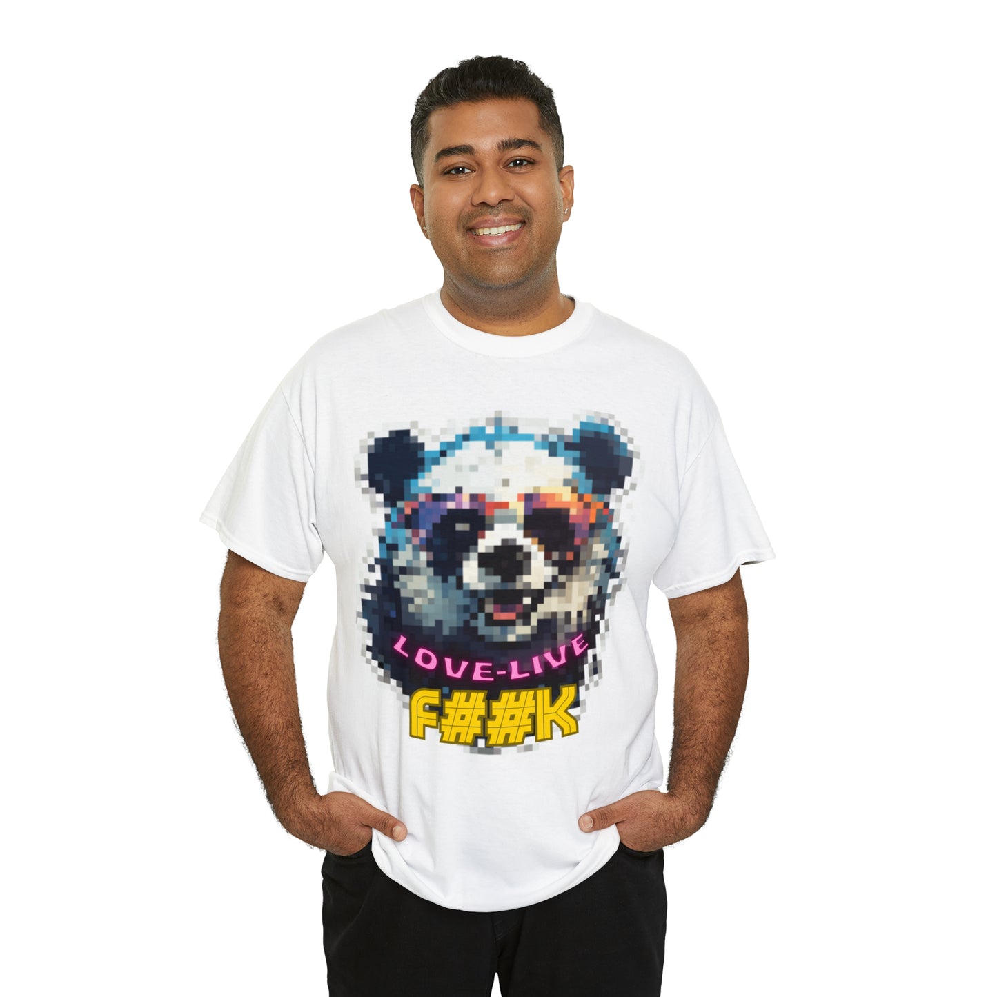 Unisex panda Heavy Cotton Tee