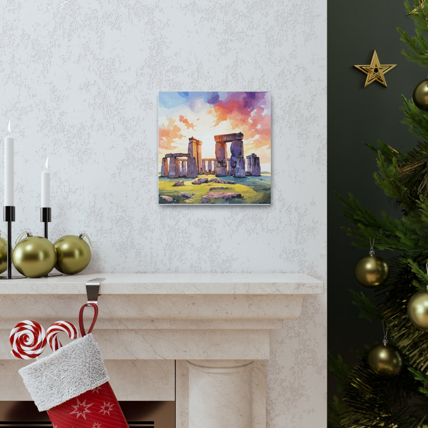 Stone sunrise, Canvas Gallery Wraps