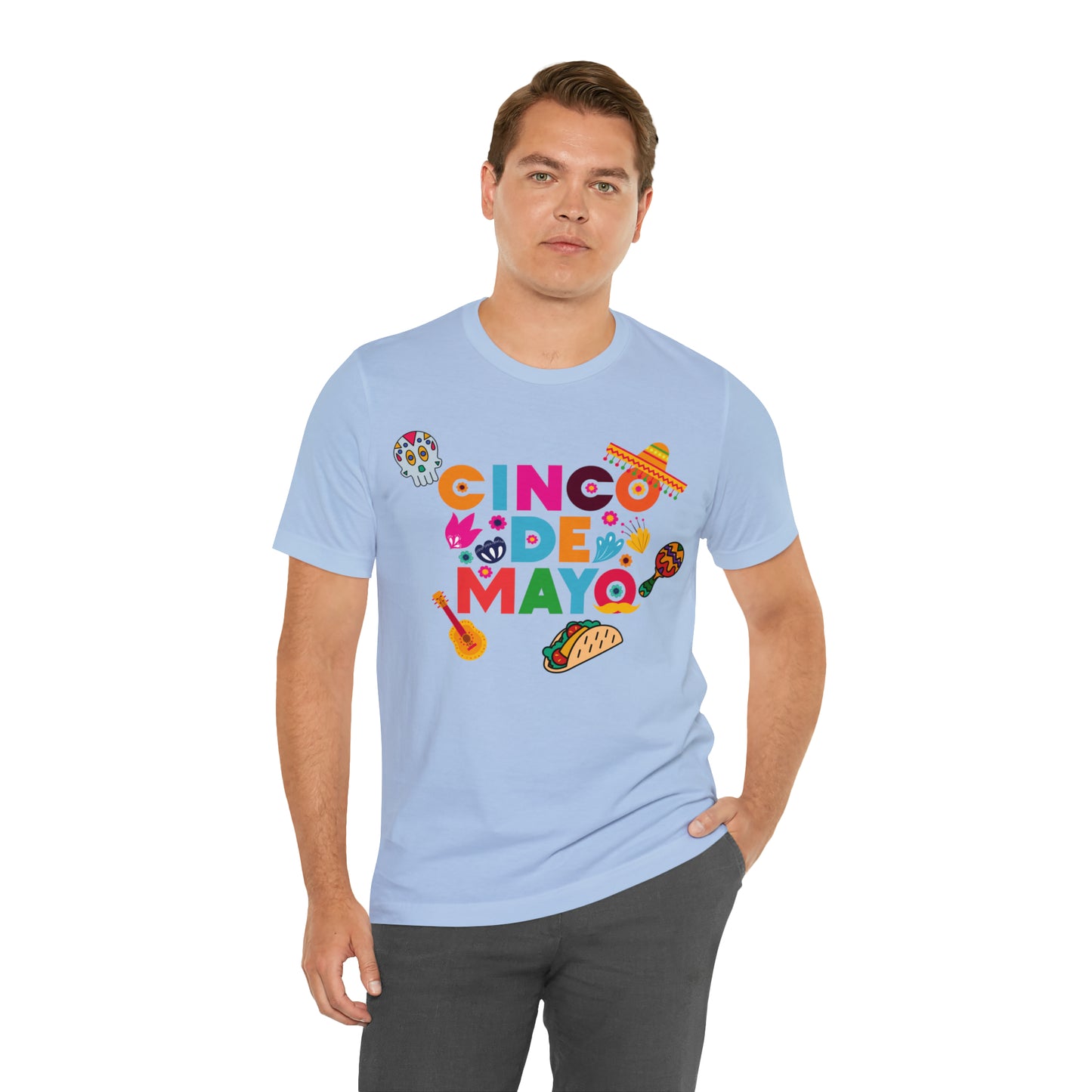 Unisex Cinco de Mayo Jersey Short Sleeve Tee