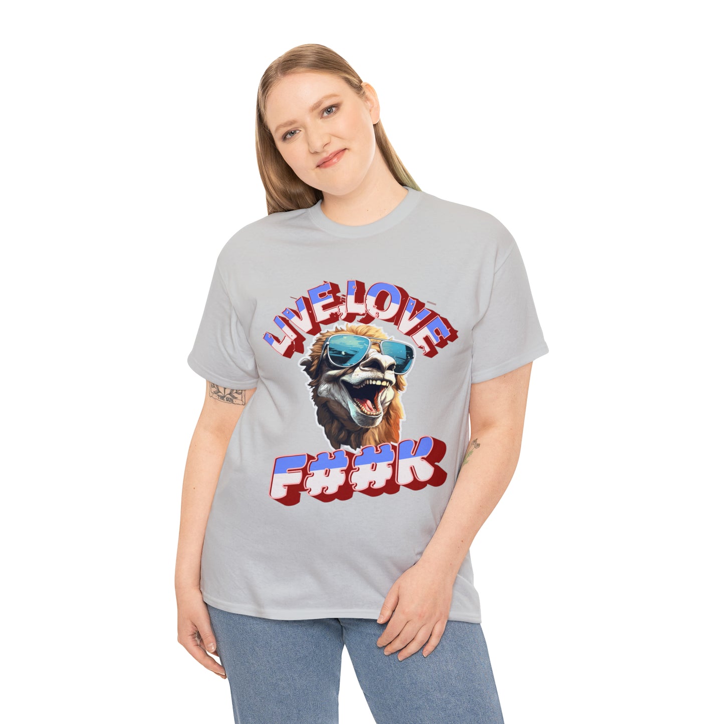 Unisex happy camel Heavy Cotton Tee
