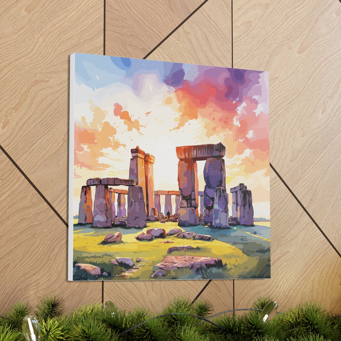 Stone sunrise, Canvas Gallery Wraps