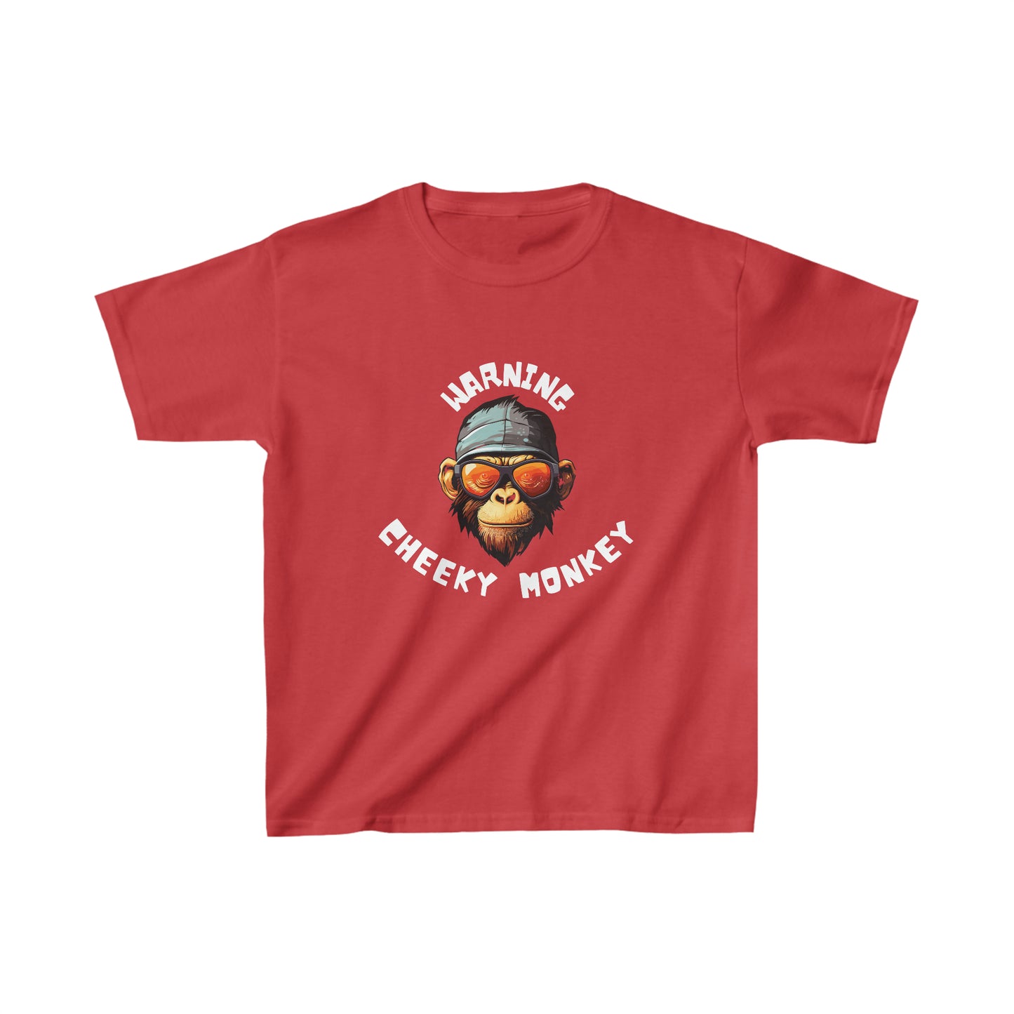 Kids cheeky monkey Heavy Cotton™ Tee