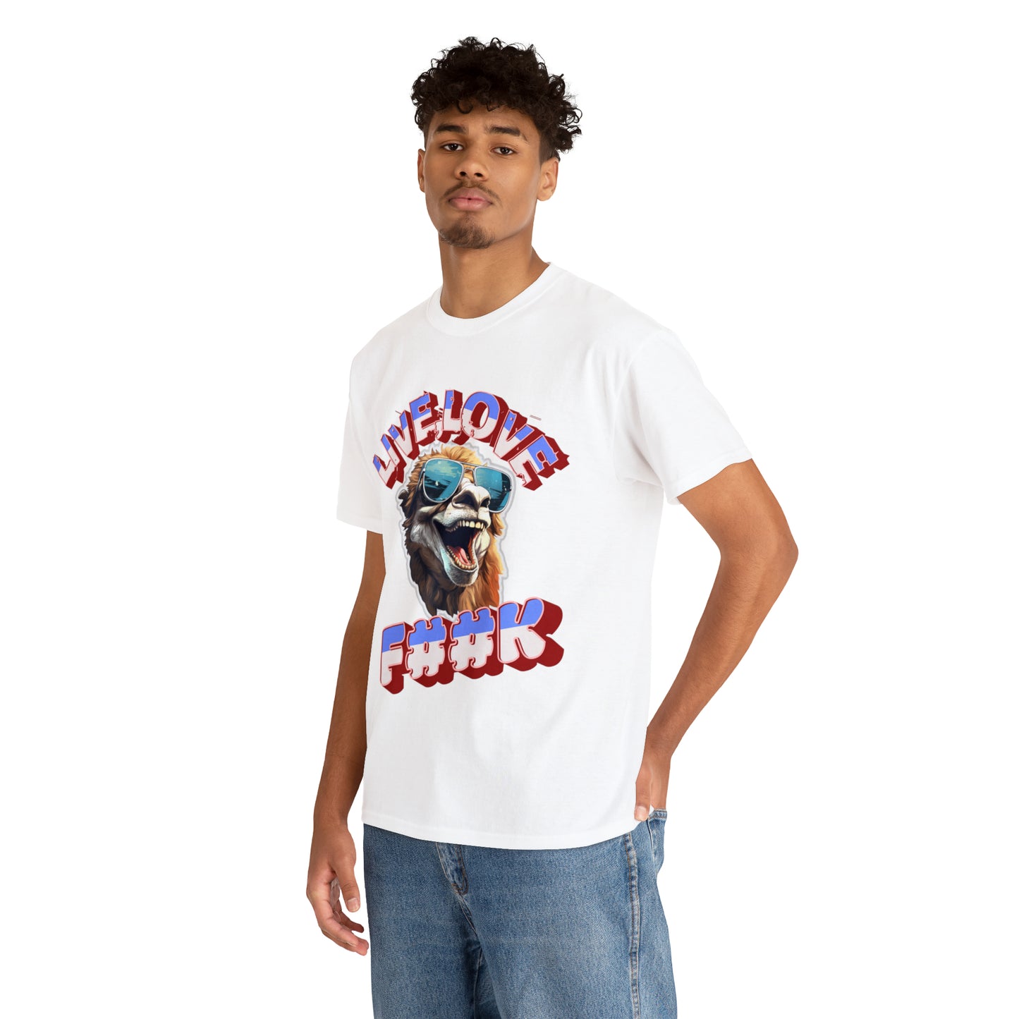 Unisex happy camel Heavy Cotton Tee