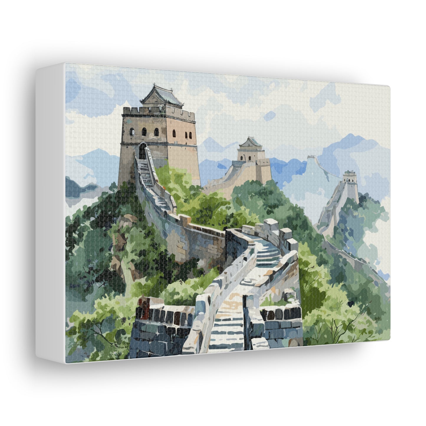 Great Wall Of China, canvas wrap