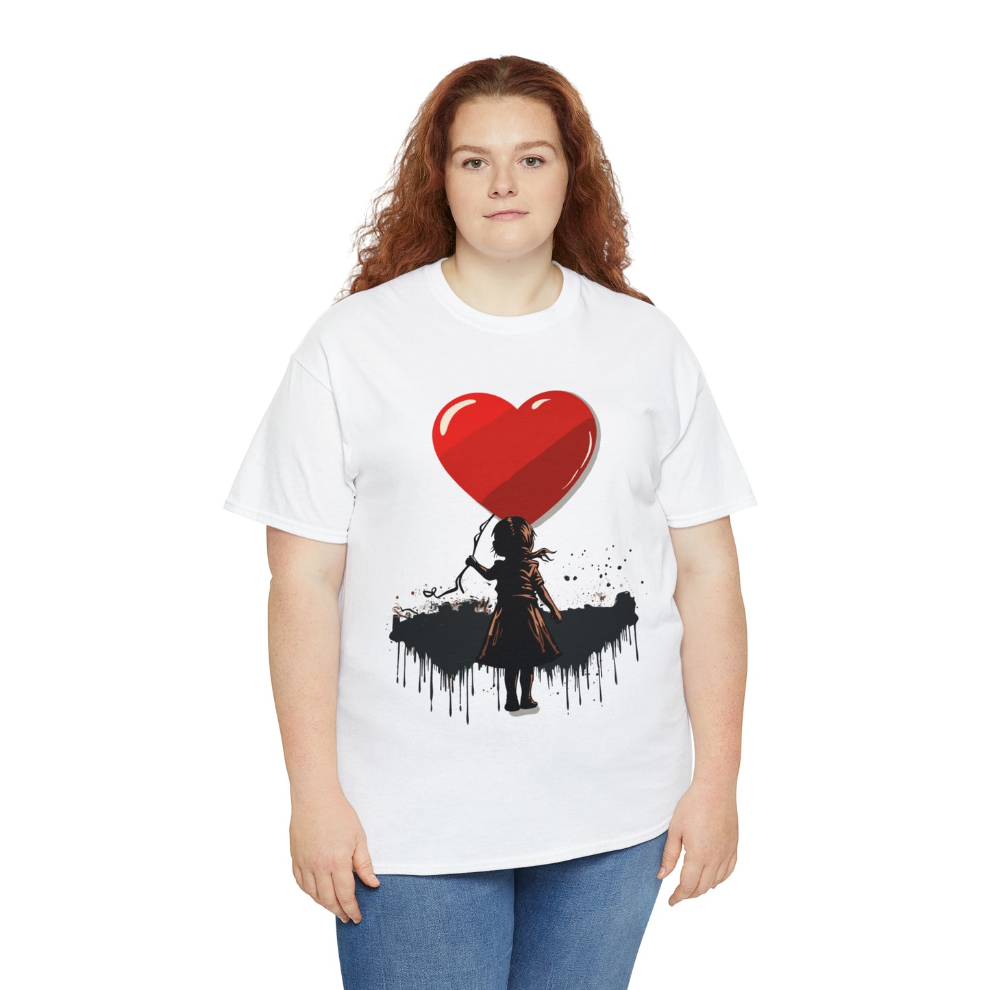 Unisex Love not war collection Heavy Cotton Tee