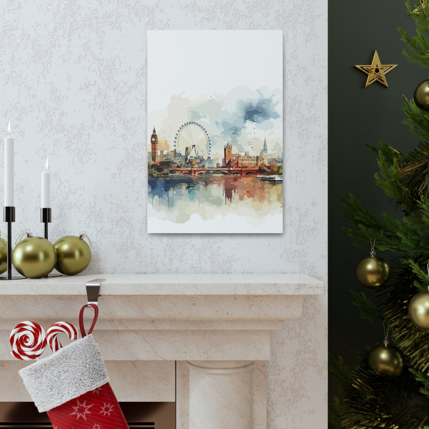 London skyline, Canvas Gallery Wraps