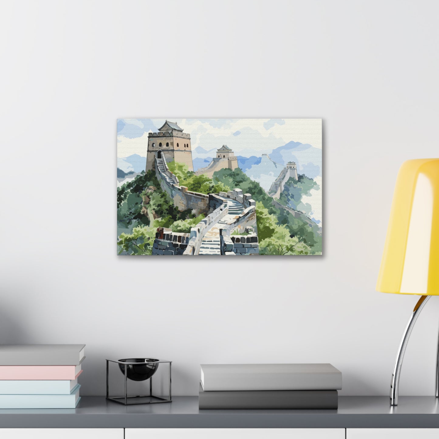 Great Wall Of China, canvas wrap