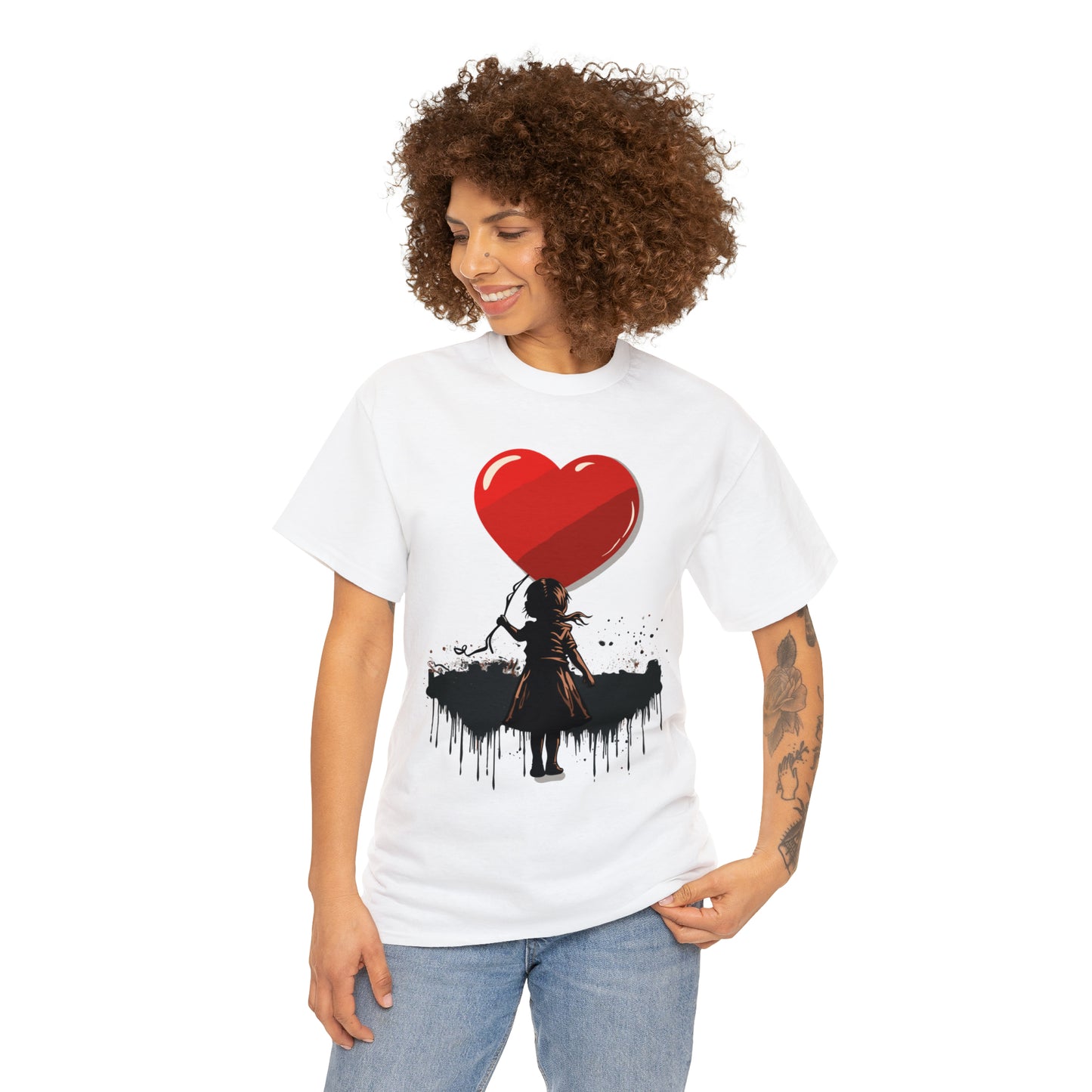 Unisex Love not war collection Heavy Cotton Tee