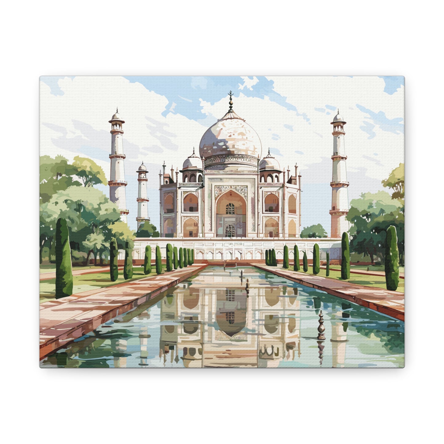 Taj Mahal, Canvas Gallery Wraps