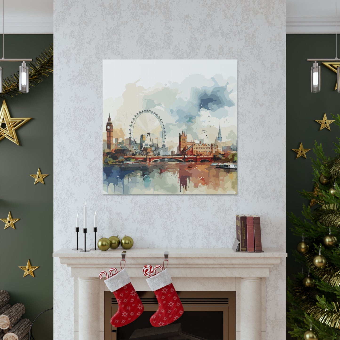 London skyline, Canvas Gallery Wraps