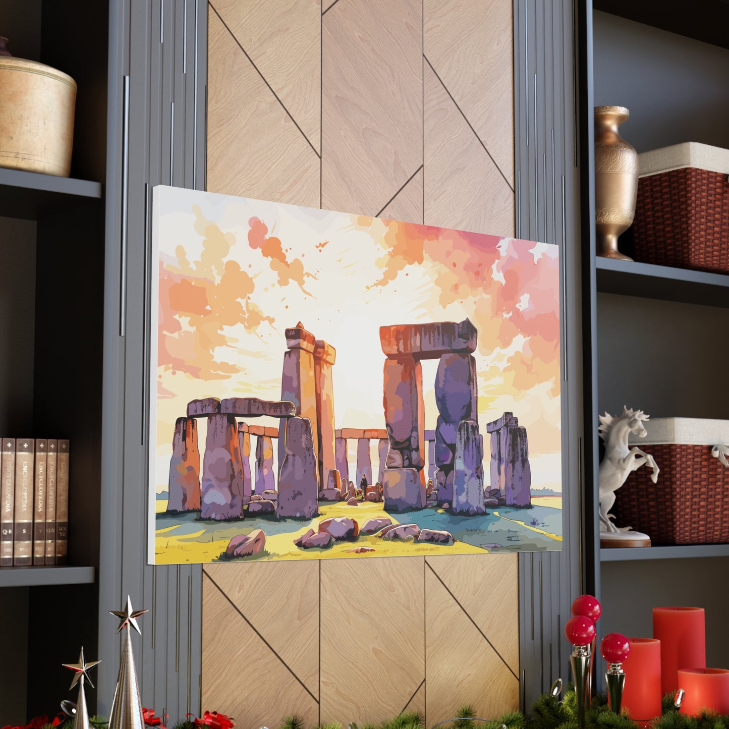 Stone sunrise, Canvas Gallery Wraps