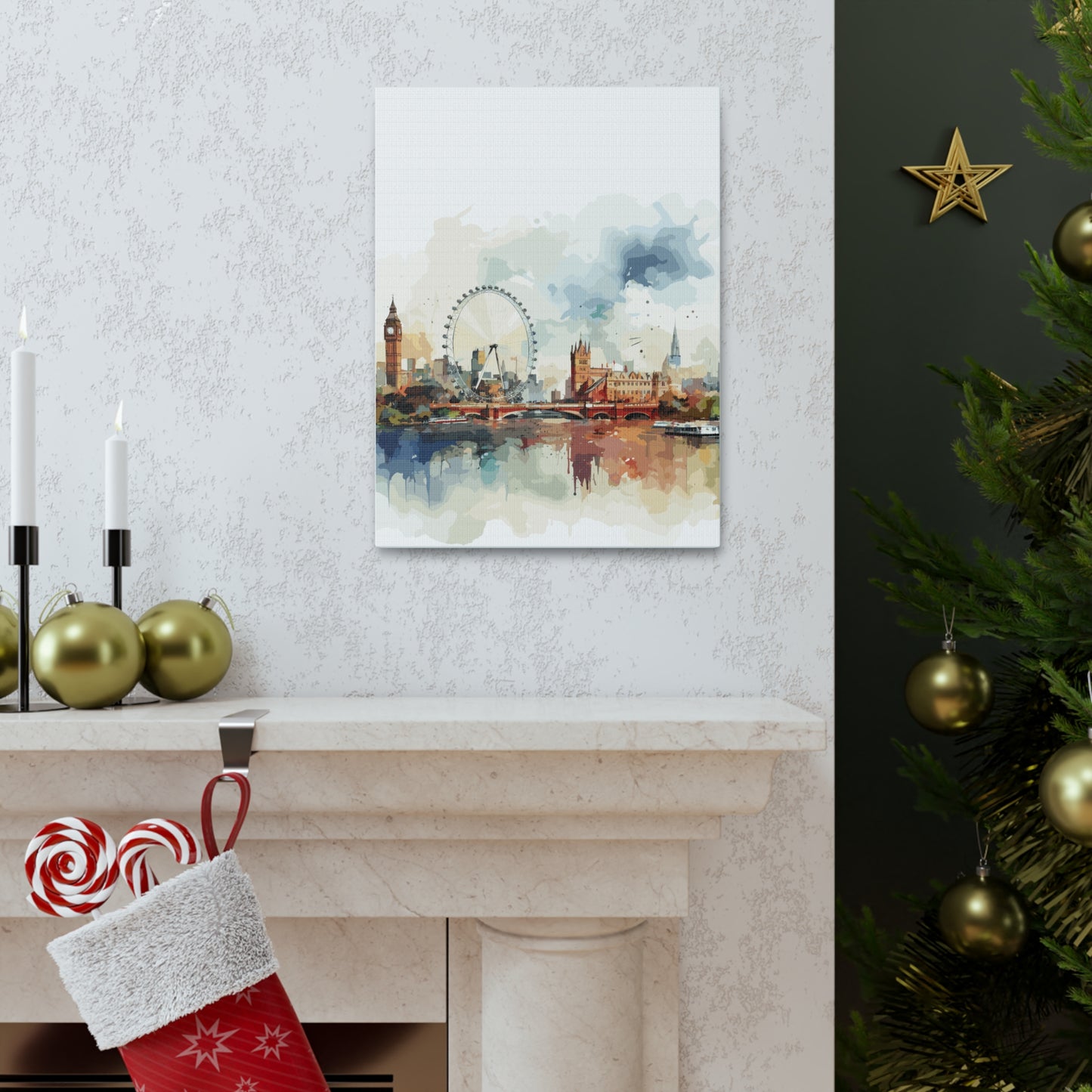 London skyline, Canvas Gallery Wraps