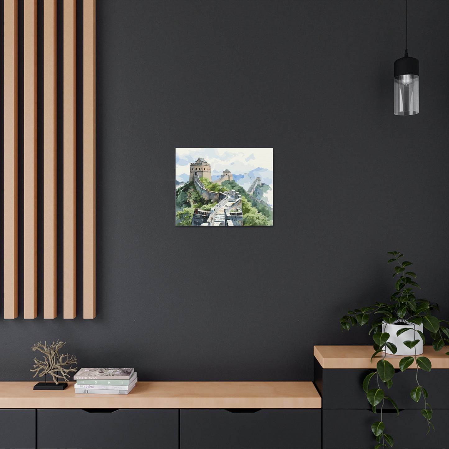 Great Wall Of China, canvas wrap