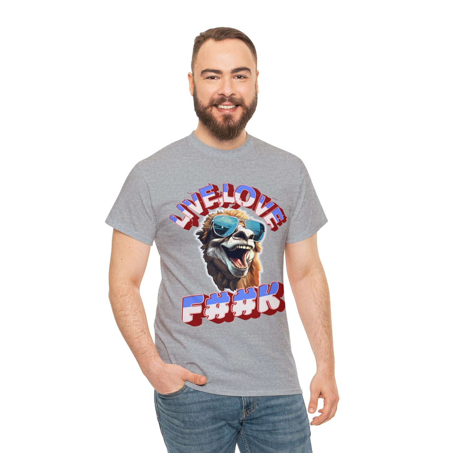 Unisex happy camel Heavy Cotton Tee