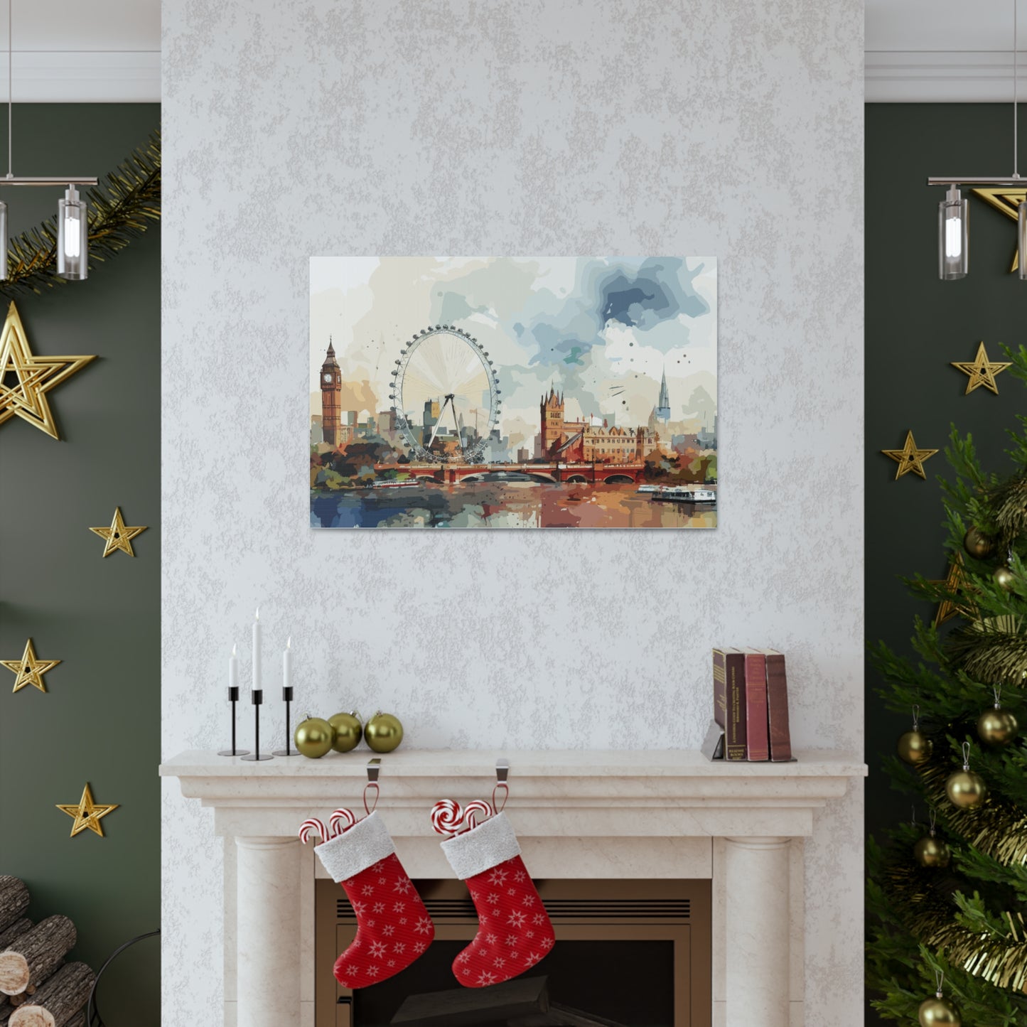 London skyline, Canvas Gallery Wraps