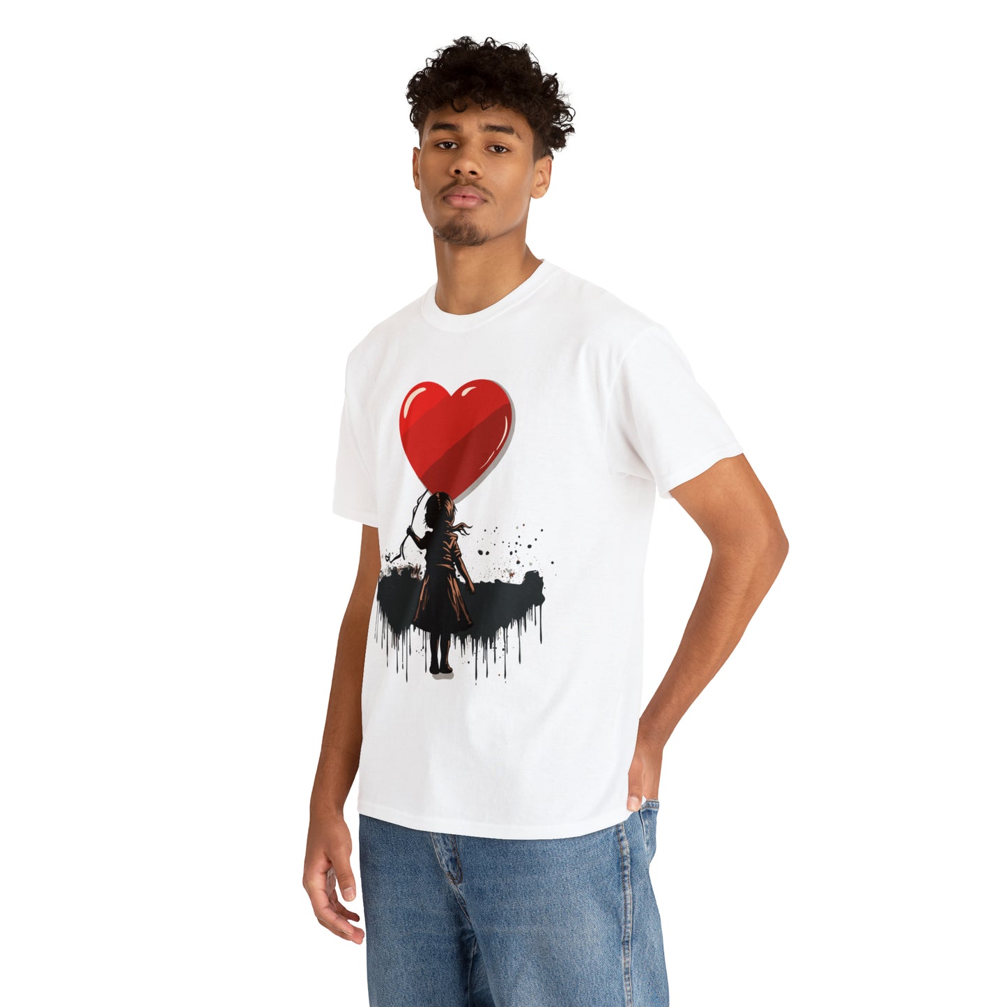 Unisex Love not war collection Heavy Cotton Tee