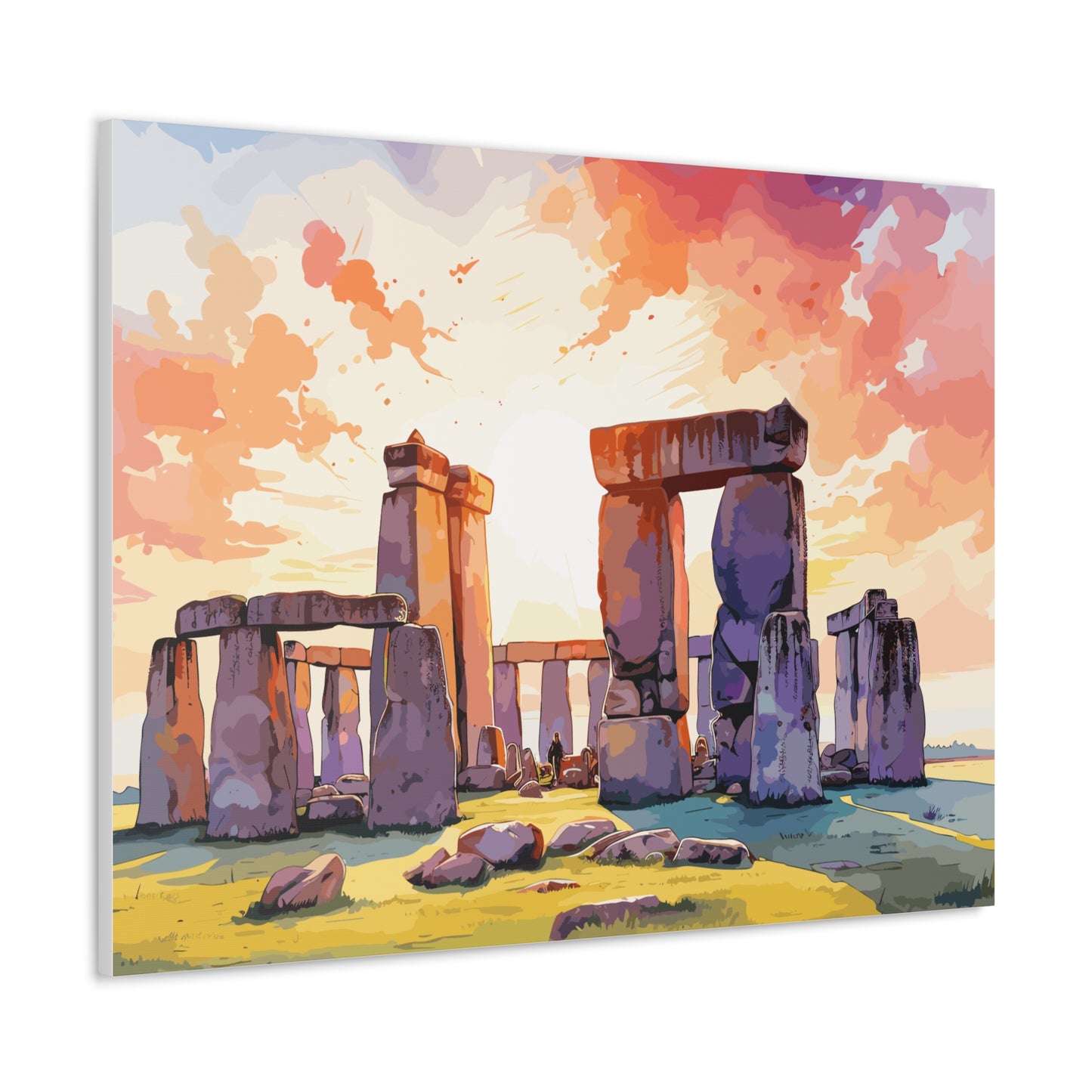 Stone sunrise, Canvas Gallery Wraps