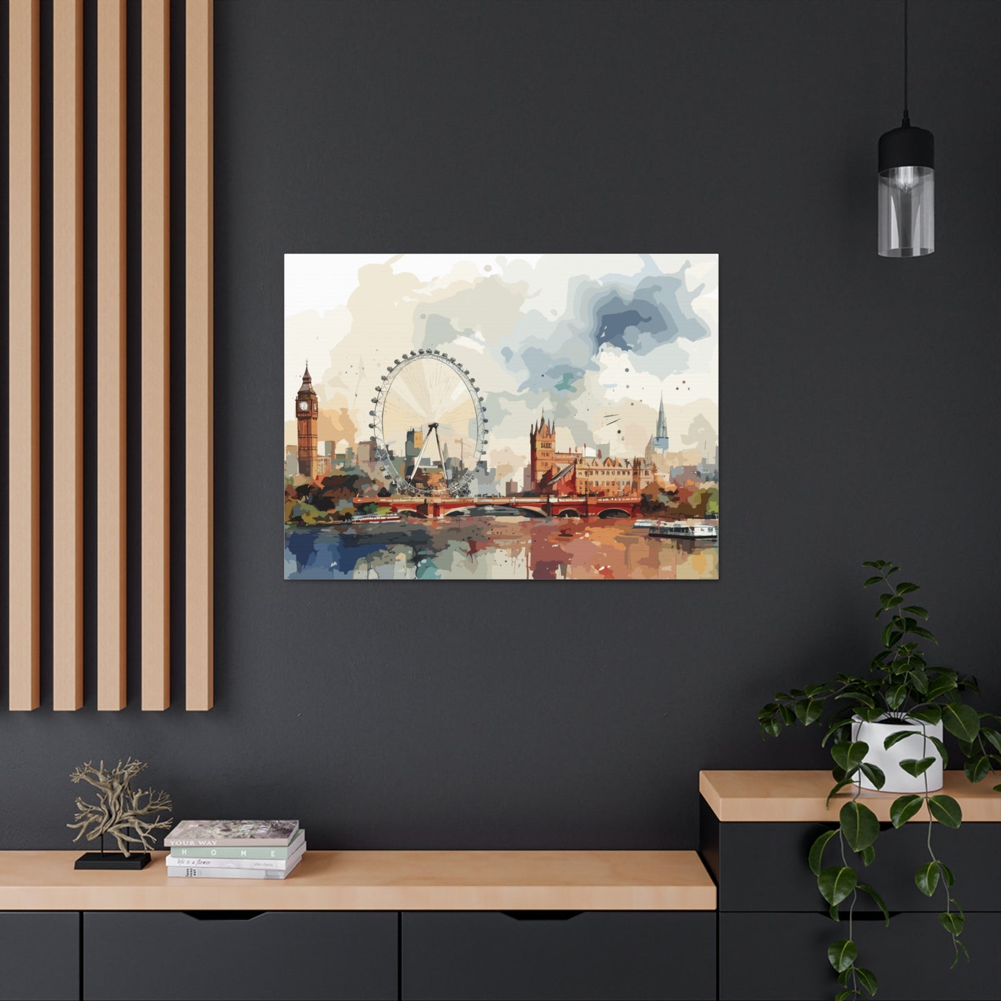 London skyline, Canvas Gallery Wraps