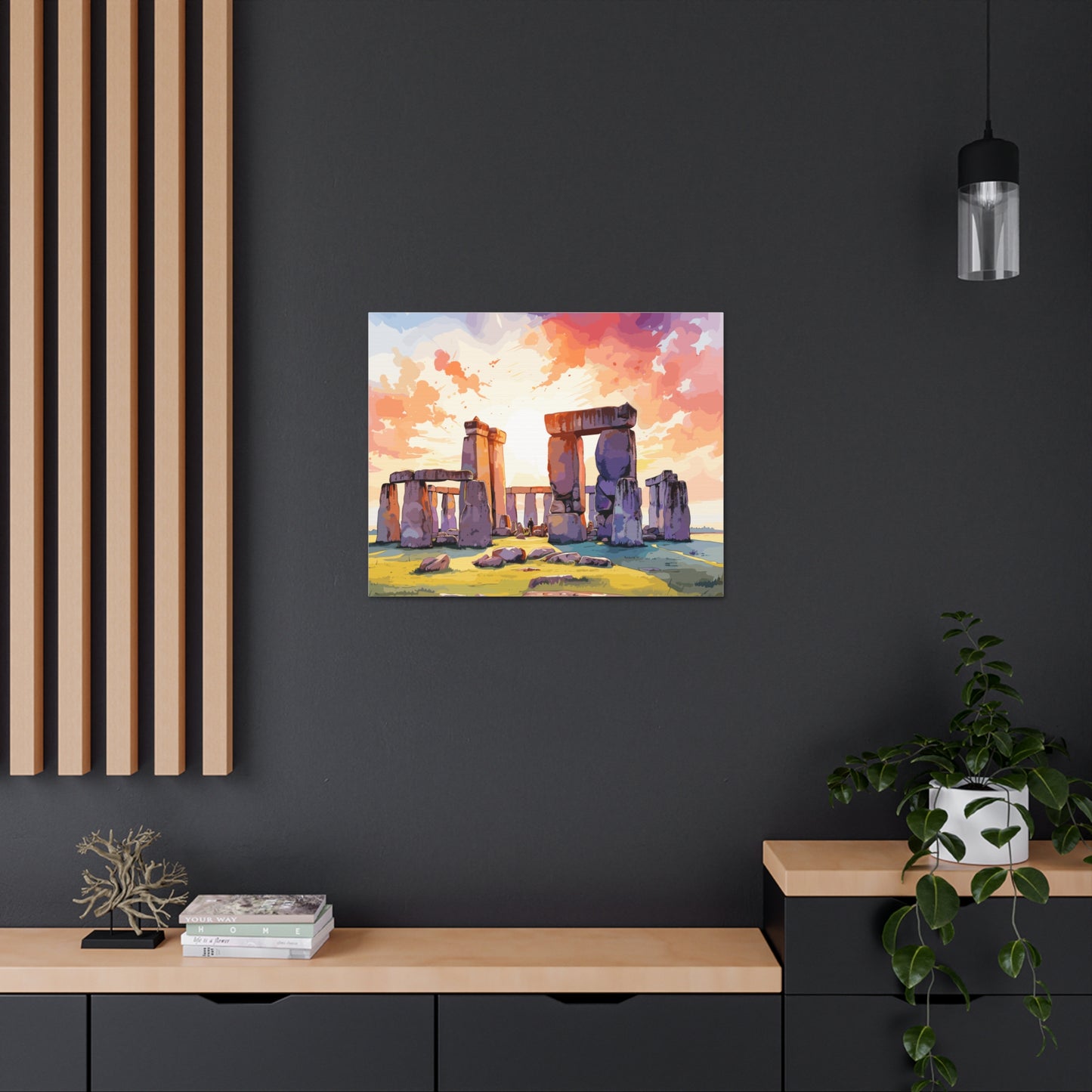 Stone sunrise, Canvas Gallery Wraps