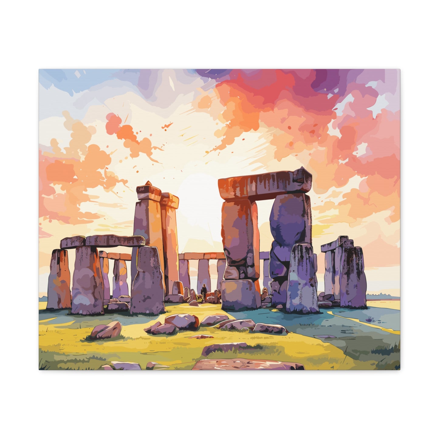 Stone sunrise, Canvas Gallery Wraps