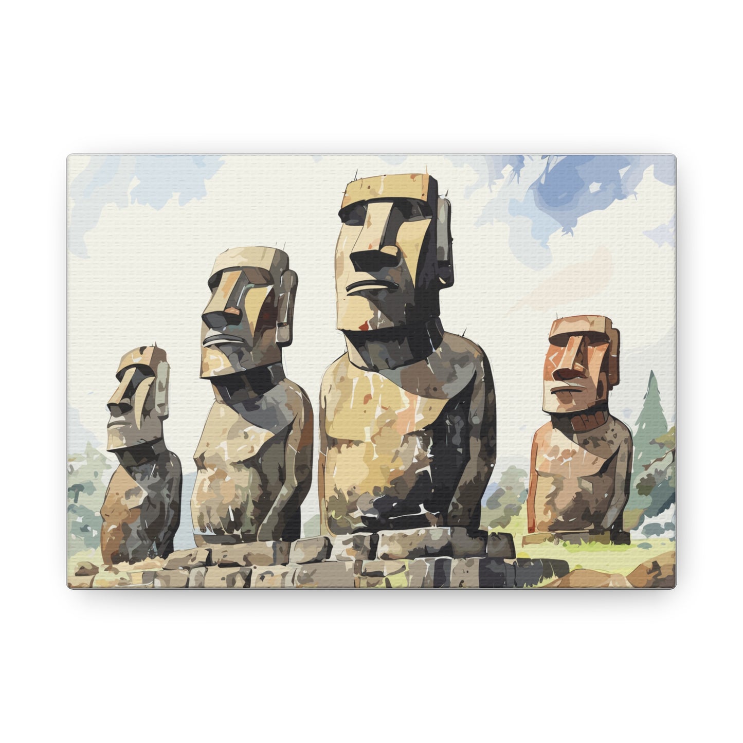 Easter Island, Canvas Gallery Wraps