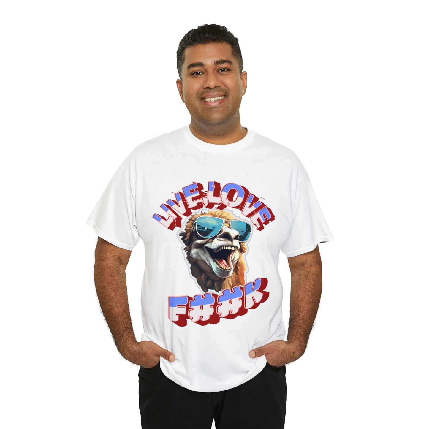 Unisex happy camel Heavy Cotton Tee