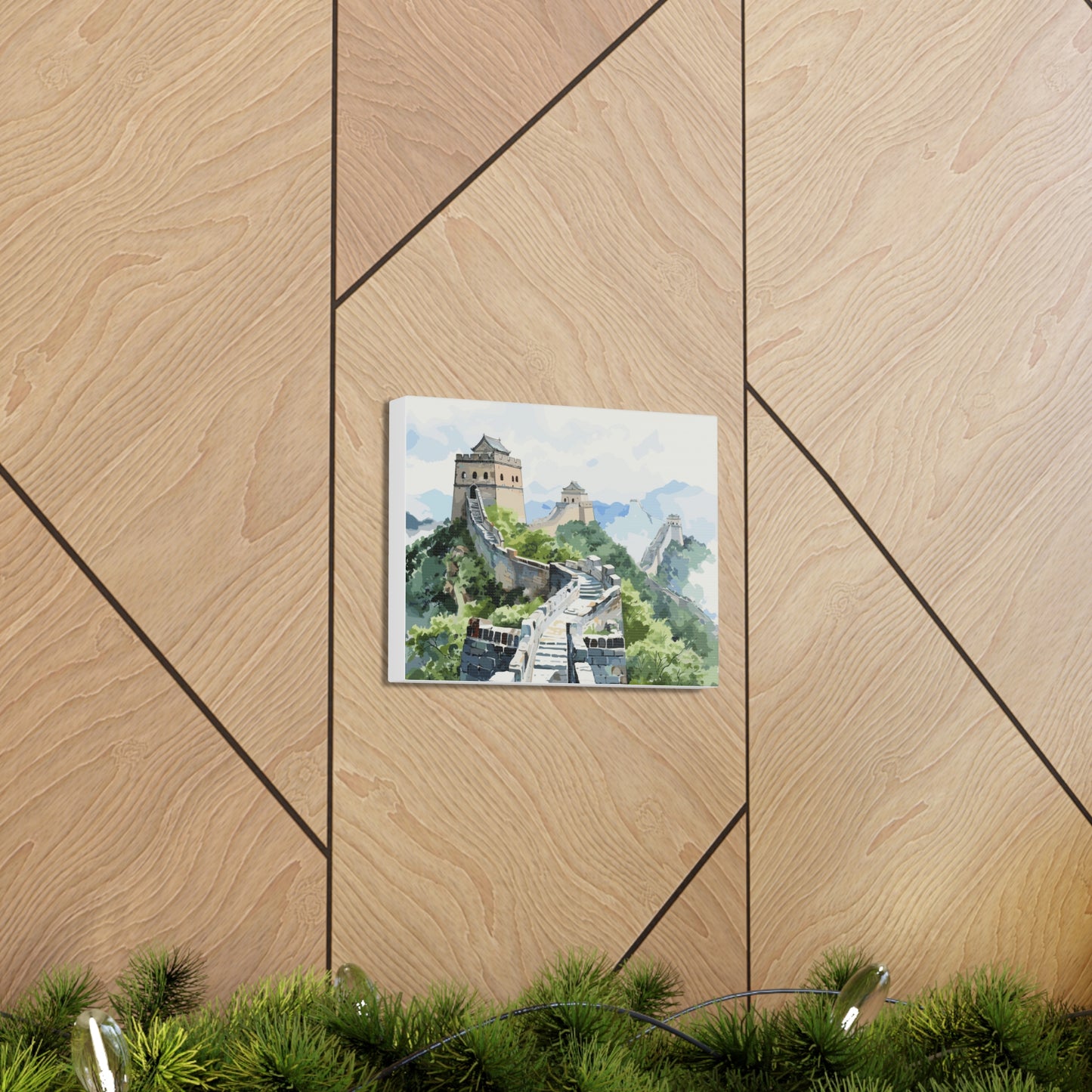 Great Wall Of China, canvas wrap