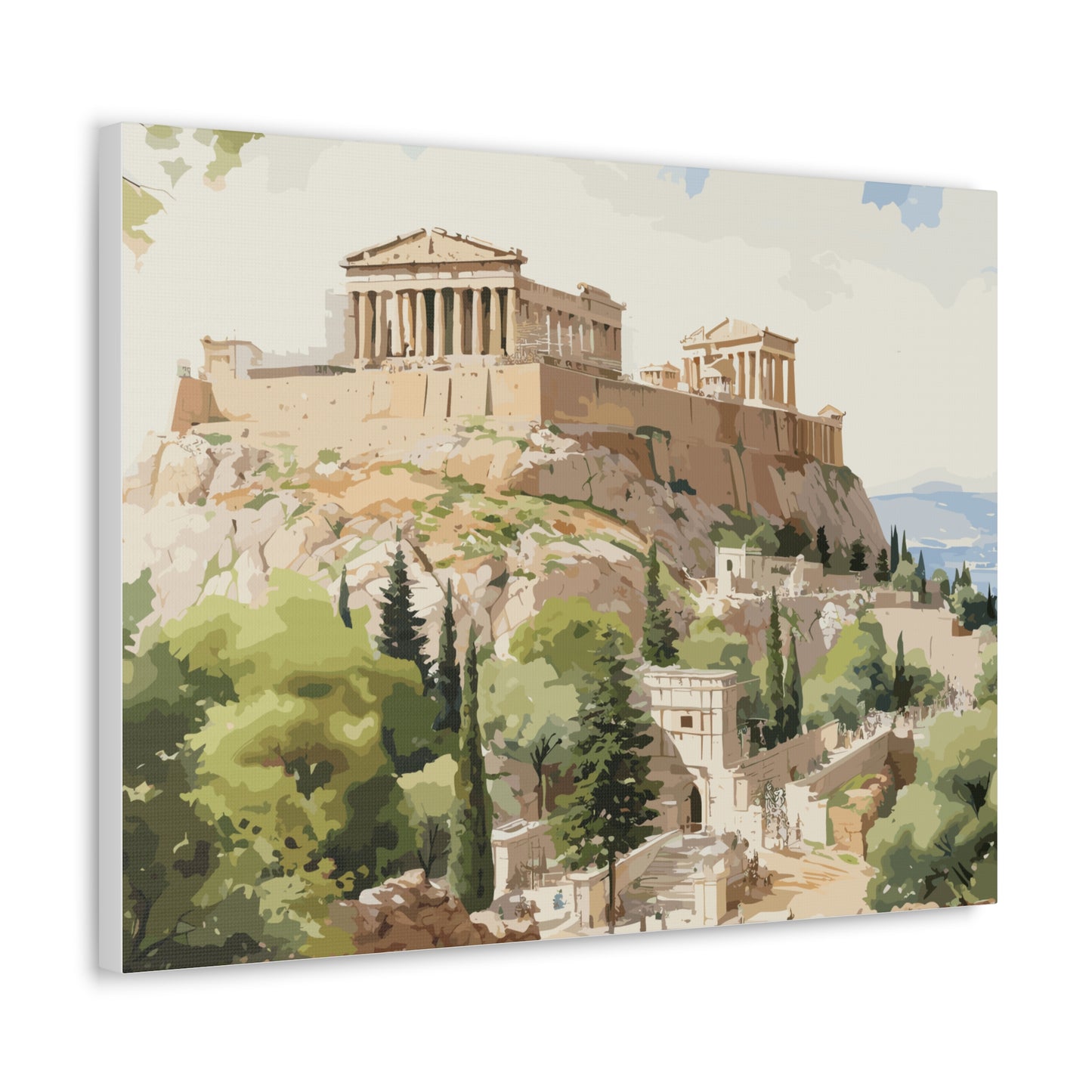 Greece, Canvas Gallery Wraps