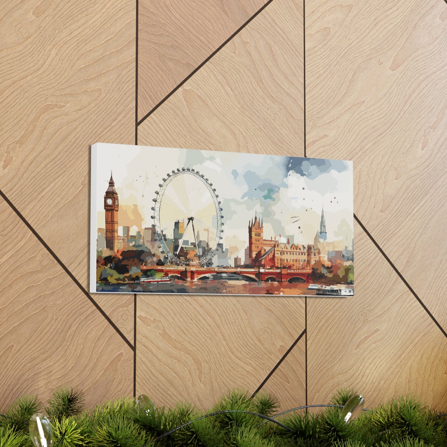 London skyline, Canvas Gallery Wraps