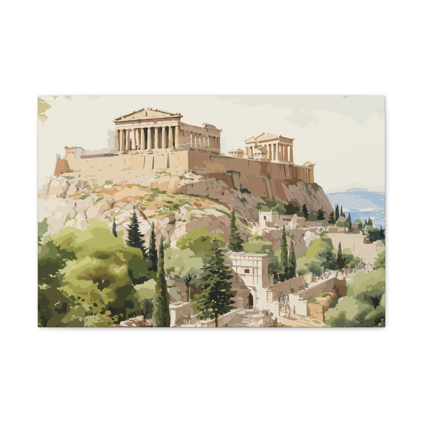 Greece, Canvas Gallery Wraps